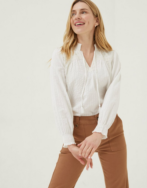 Nellie Embroidered Blouse