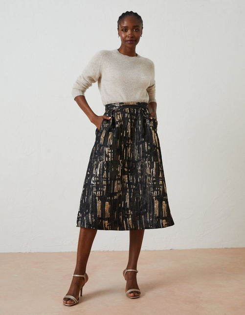 Cleo Jacquard Skirt
