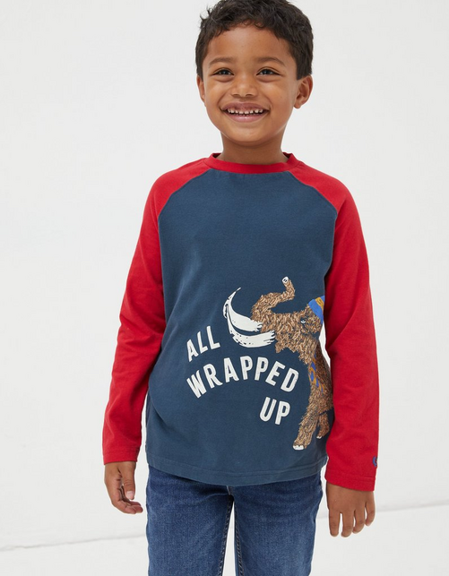 Kid’s Wilfred Woolly Mammoth Graphic Tee