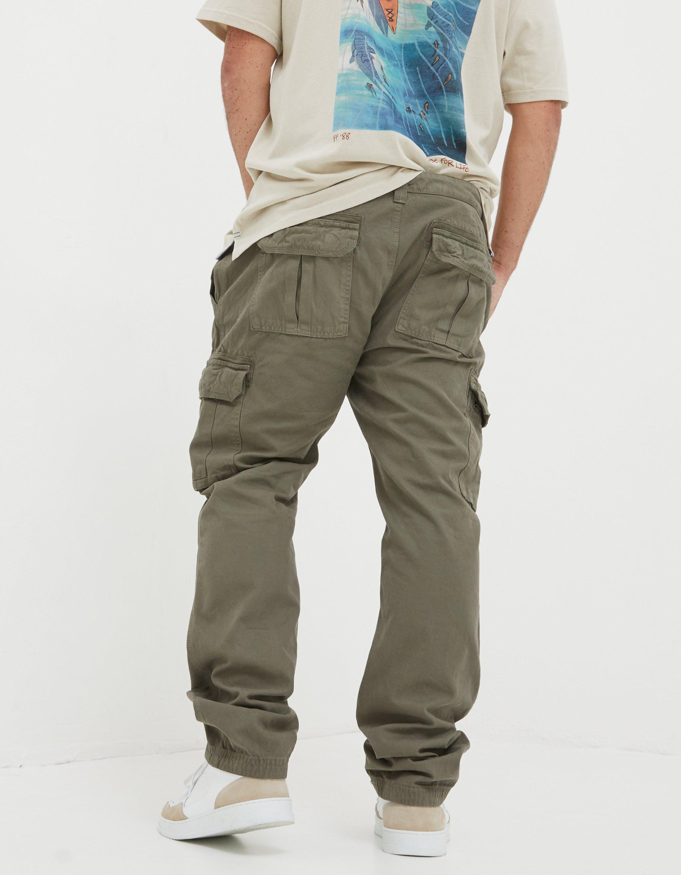 Men Letter Patched Cargo Trousers  Cargo pants outfit, Pants outfit men,  Khaki cargo pants