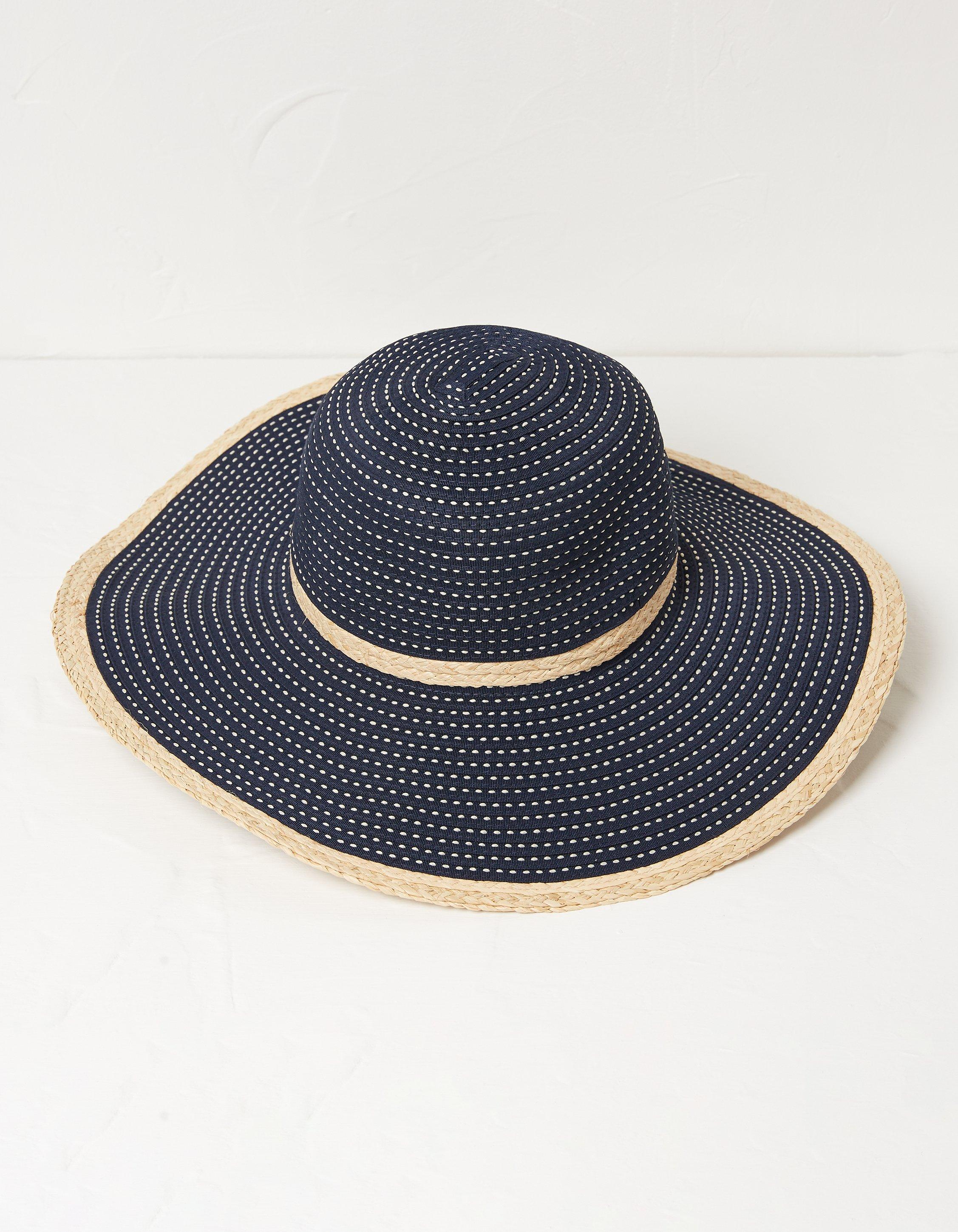 SEE SEE SPECIAL RIBON HAT NAVY - ハット