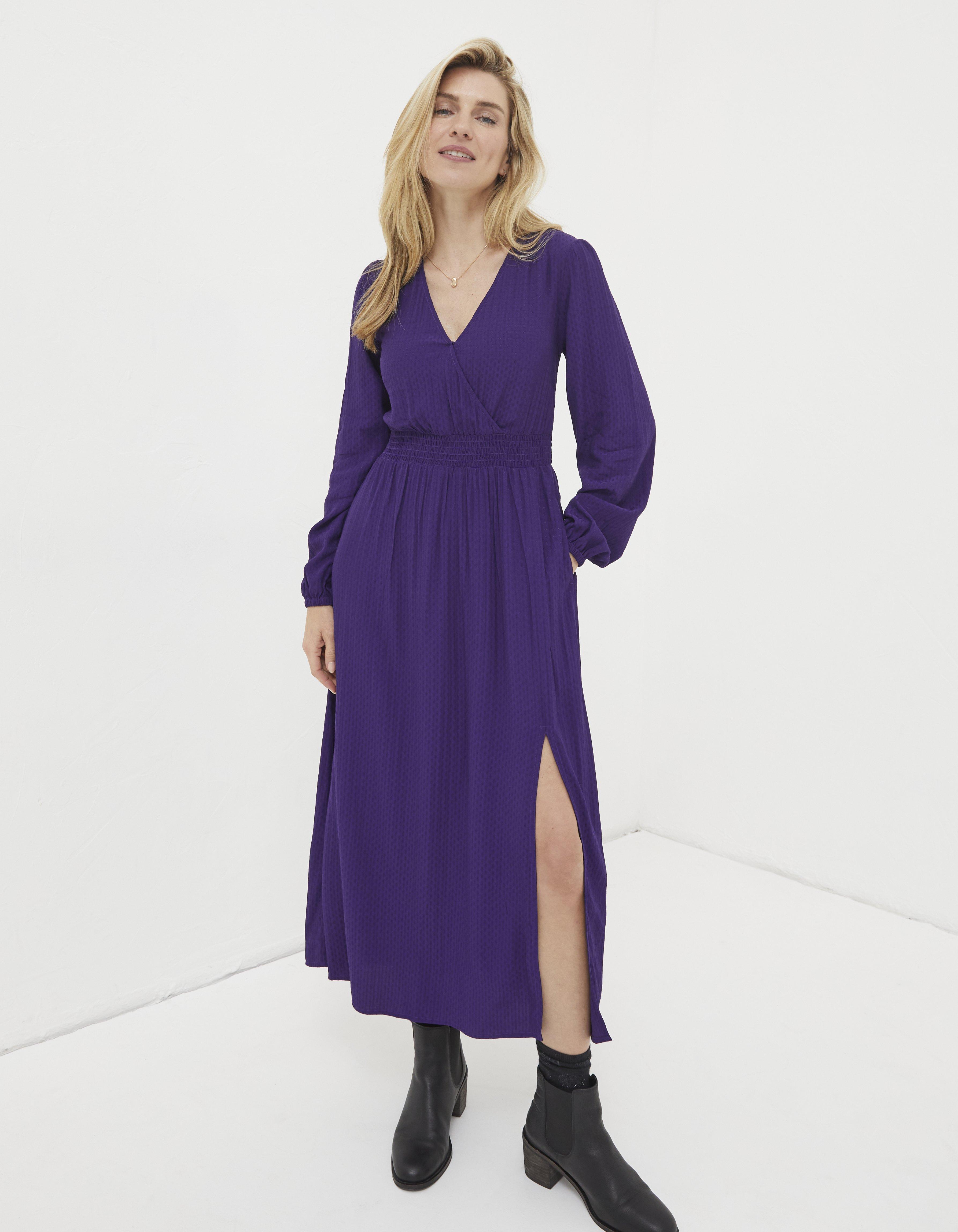 Bennie Wrap Midi Dress, Dresses