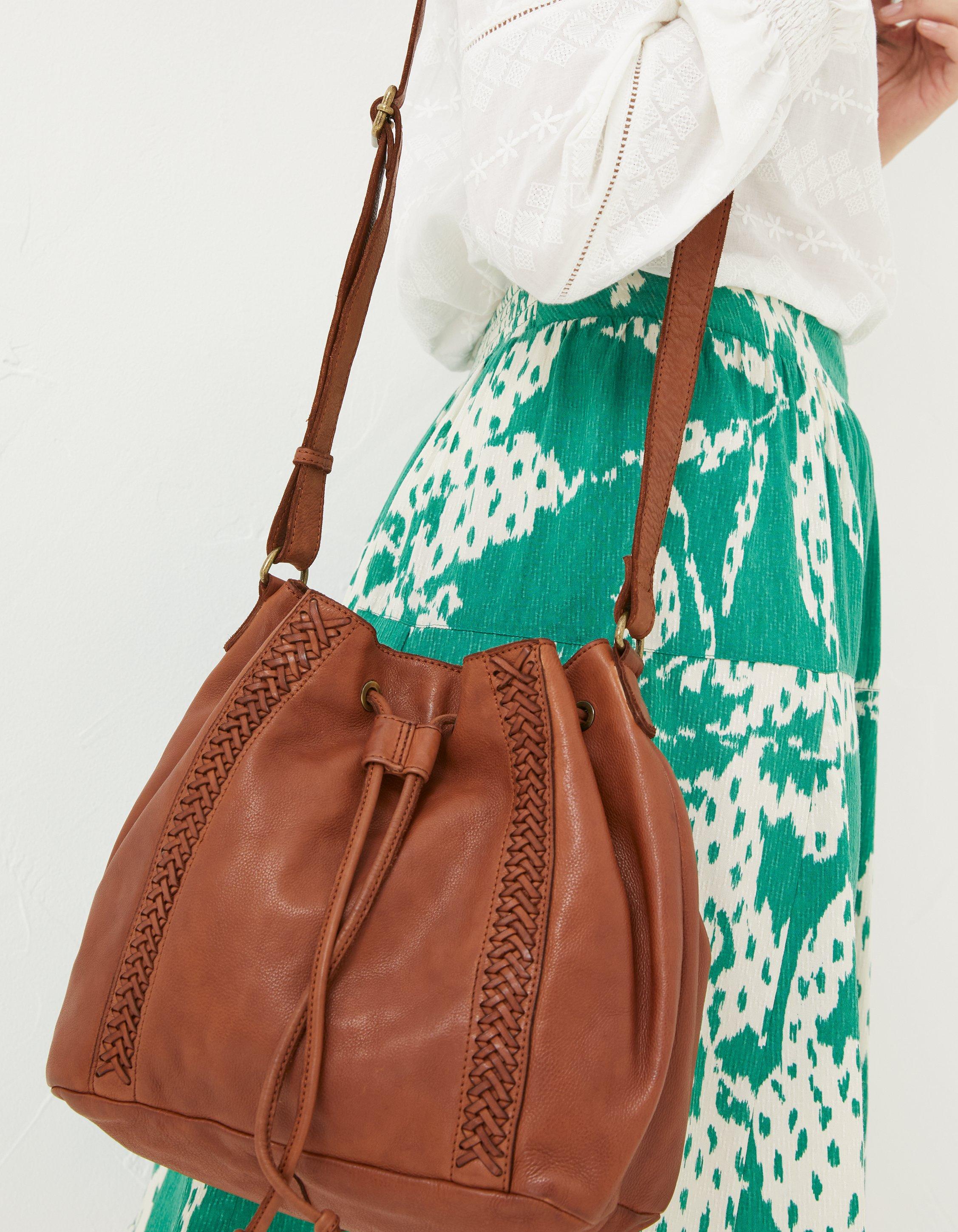 Boho sale bucket bag