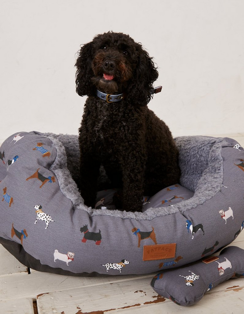 45cm Marching Dogs Deluxe Bed