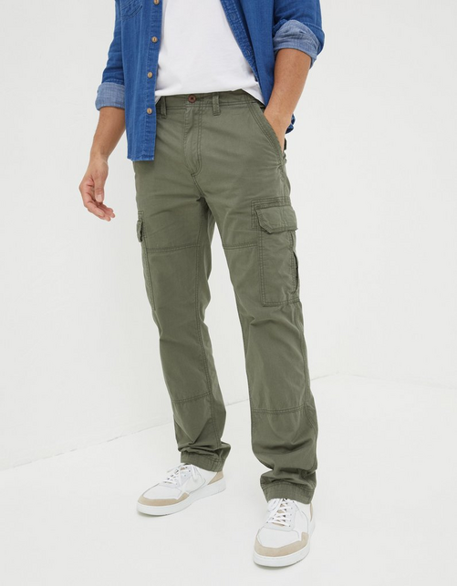 Mens Corby Straight Cargo Trousers
