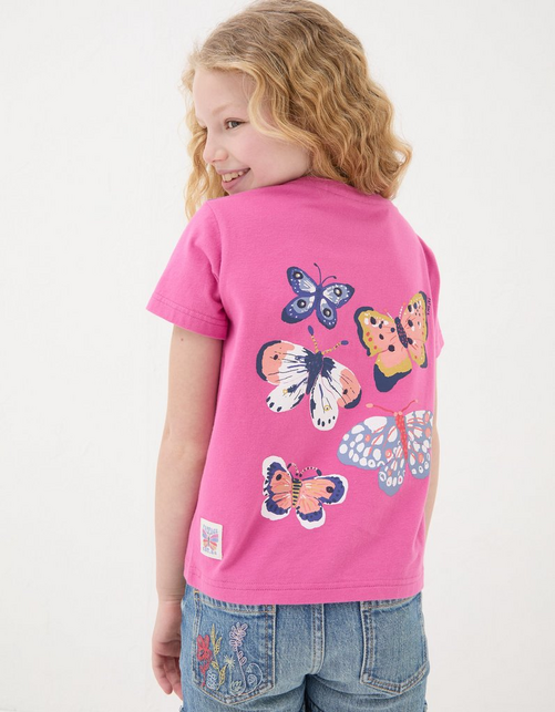 Kid’s Butterfly Fact Jersey T Shirt