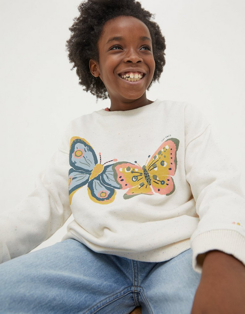Kid’s Butterfly Sweatshirt