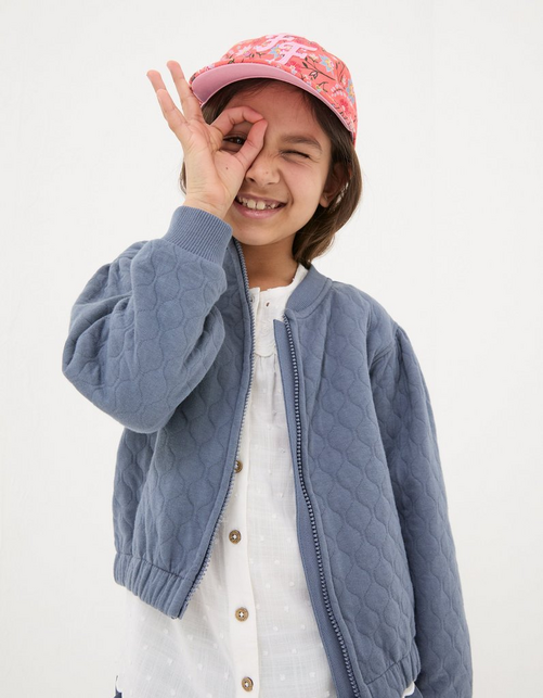 Kid’s Quilted Bomber Jacket