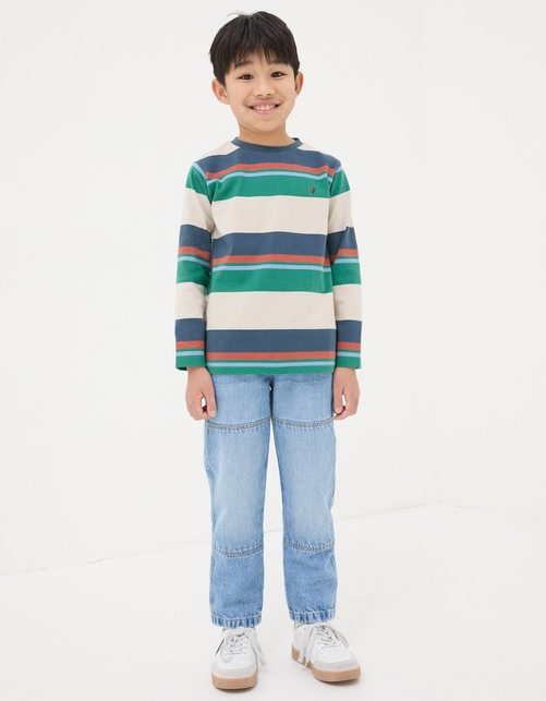 Kid’s Block Stripe Jersey T-Shirt