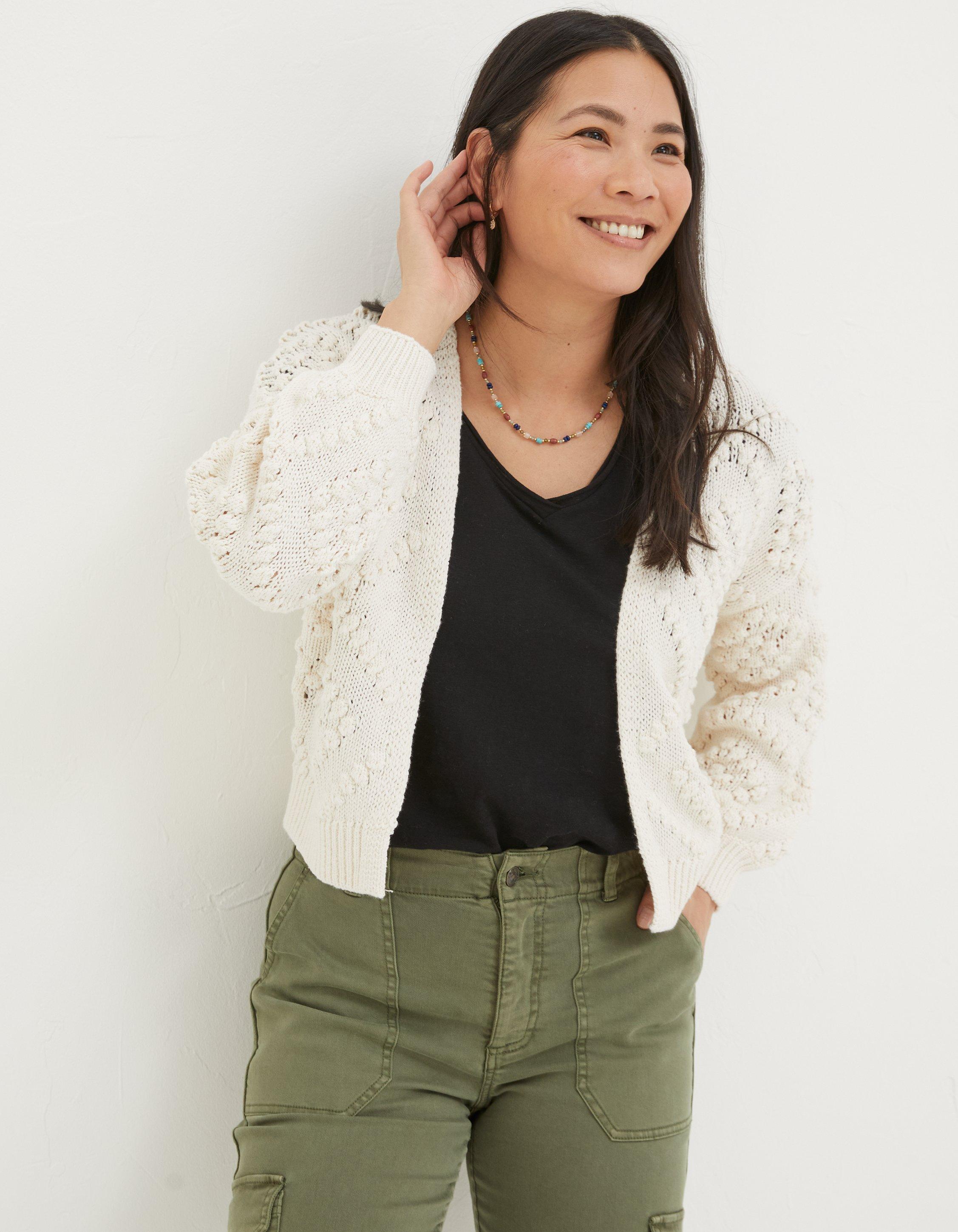 Fat face white clearance cardigan