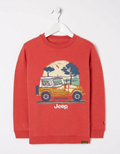 Kid’s Jeep Crew Neck Sweatshirt