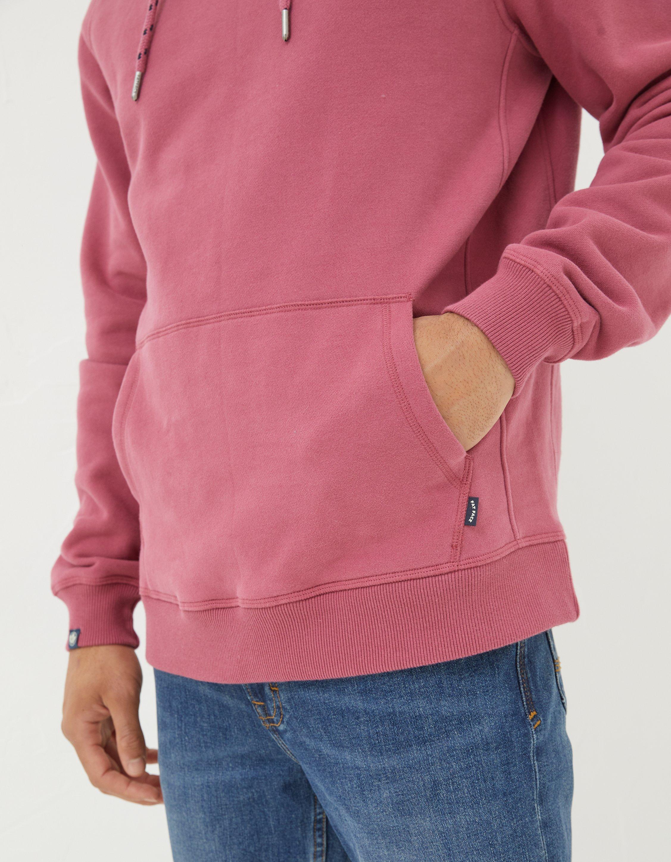 Pink hoodie best sale pull and bear