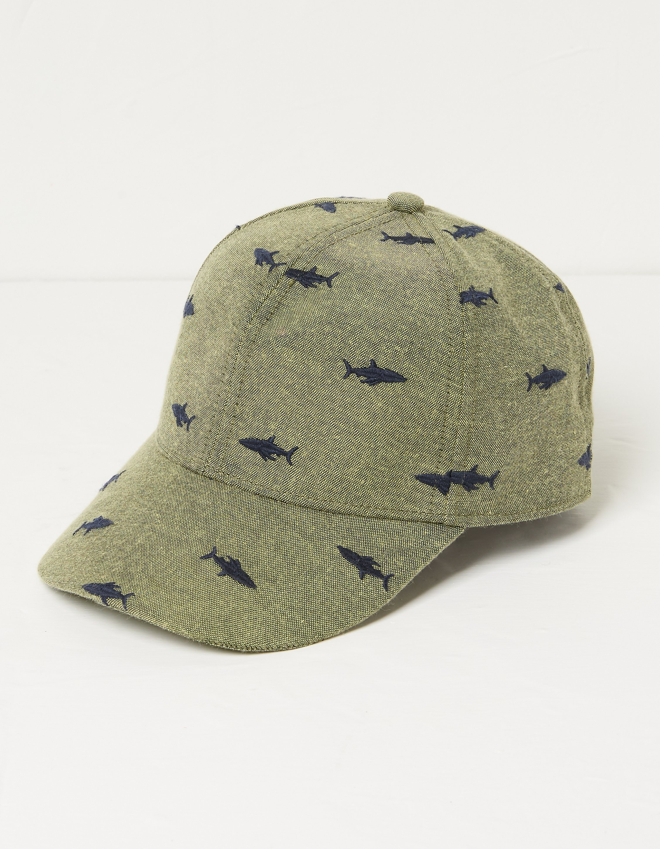 Kid’s Shark Embroidered Cap