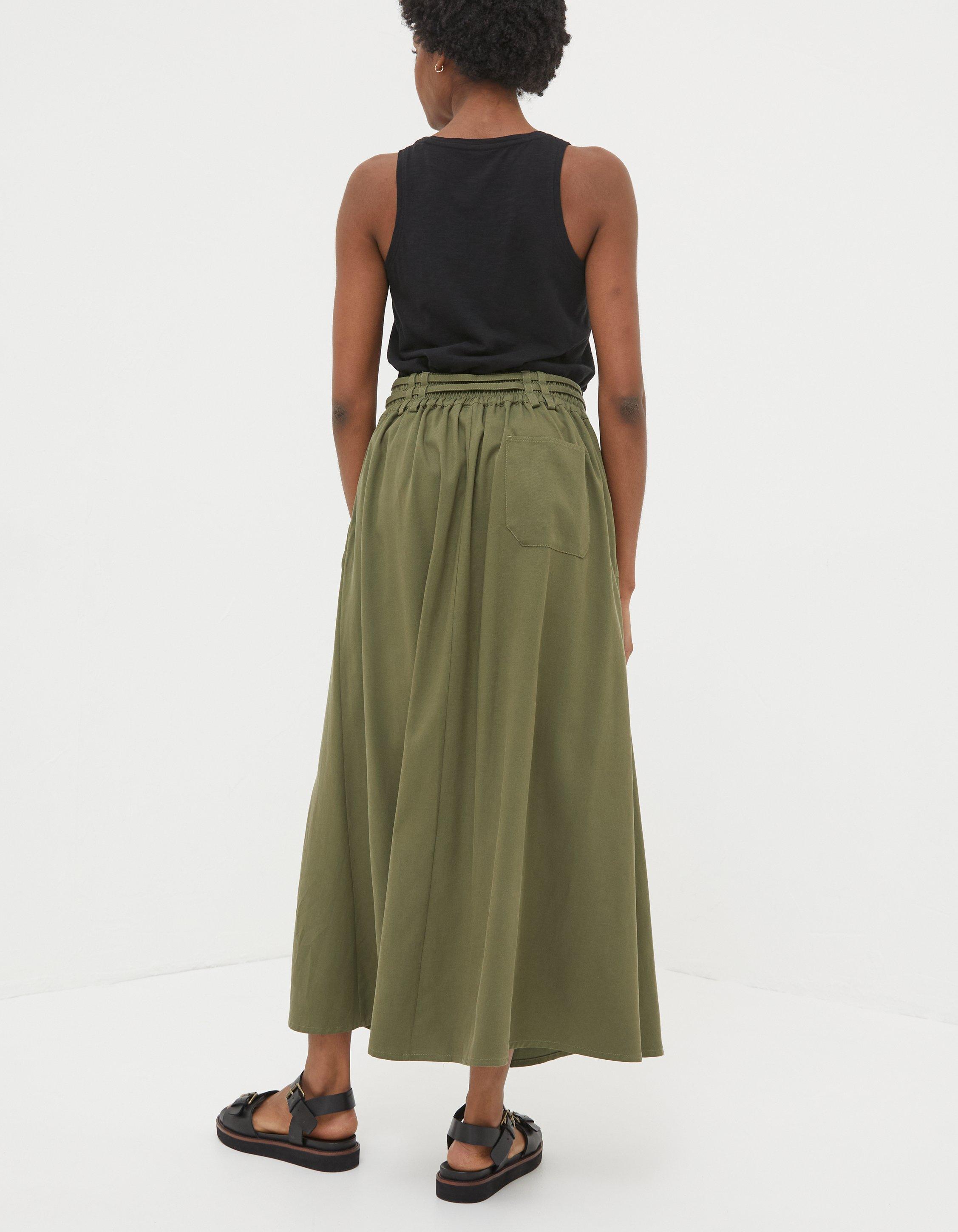 Melanie Utility Midi Skirt