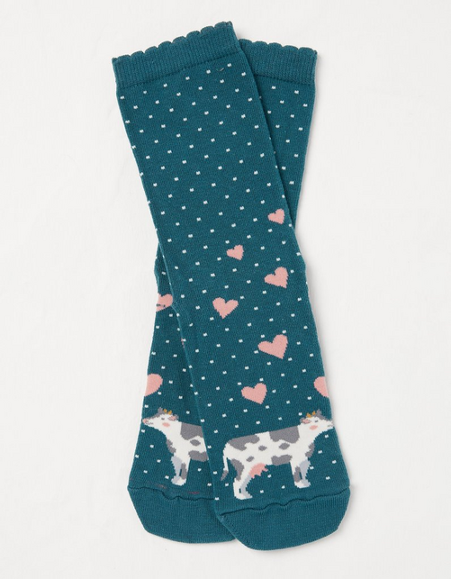 1 Pack Kissing Cows Socks