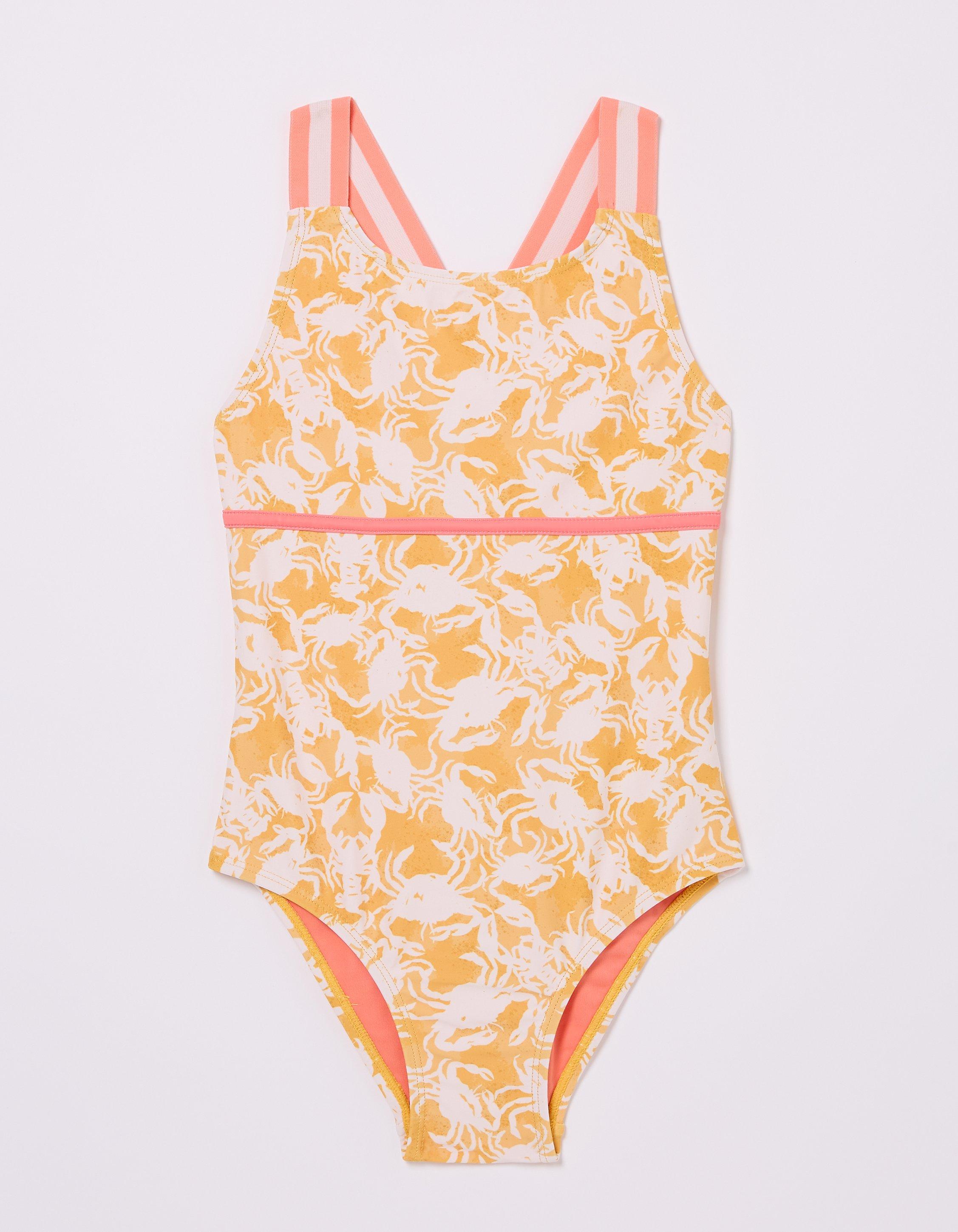 Crab Print Swimsuit