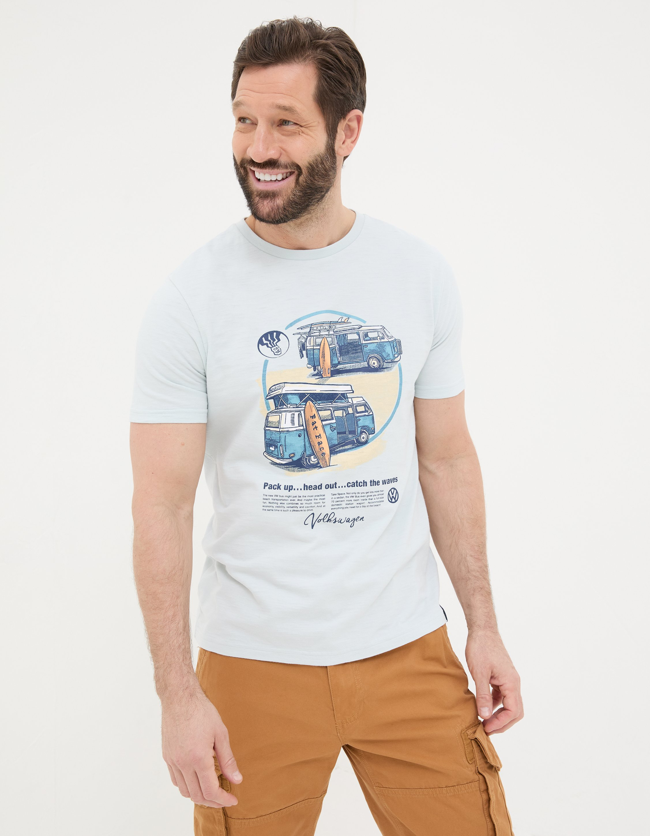 Mens VW Catch The Waves T-Shirt