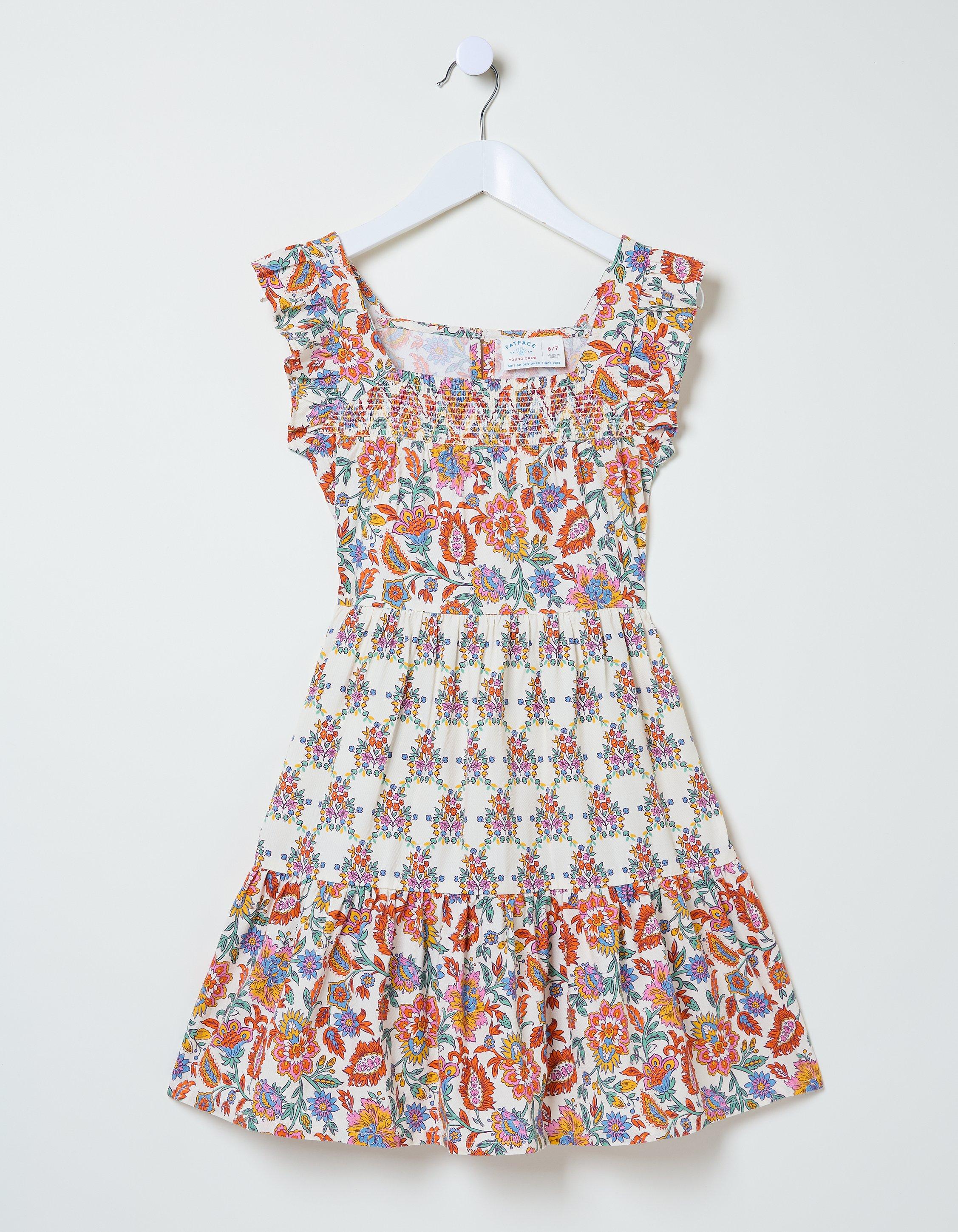 Milly Floral Print Dress, Dresses & Skirts | FatFace.com