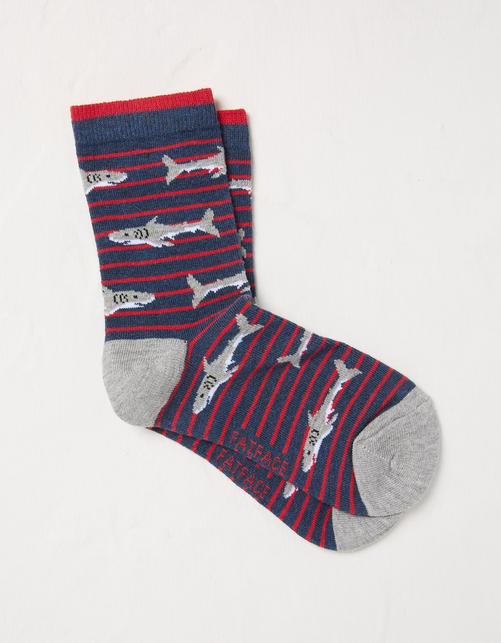 Kid’s 1 Pack Shark Socks