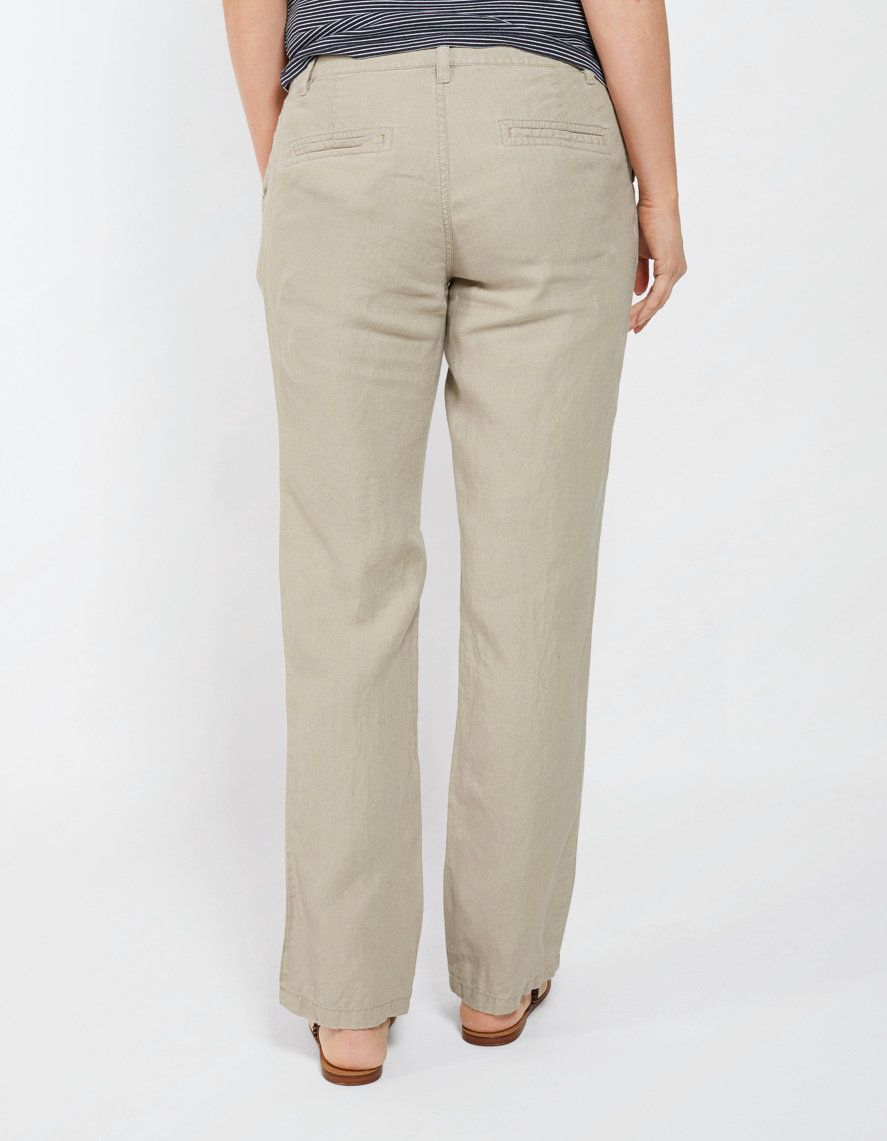 Linen Trousers, Pants & Leggings