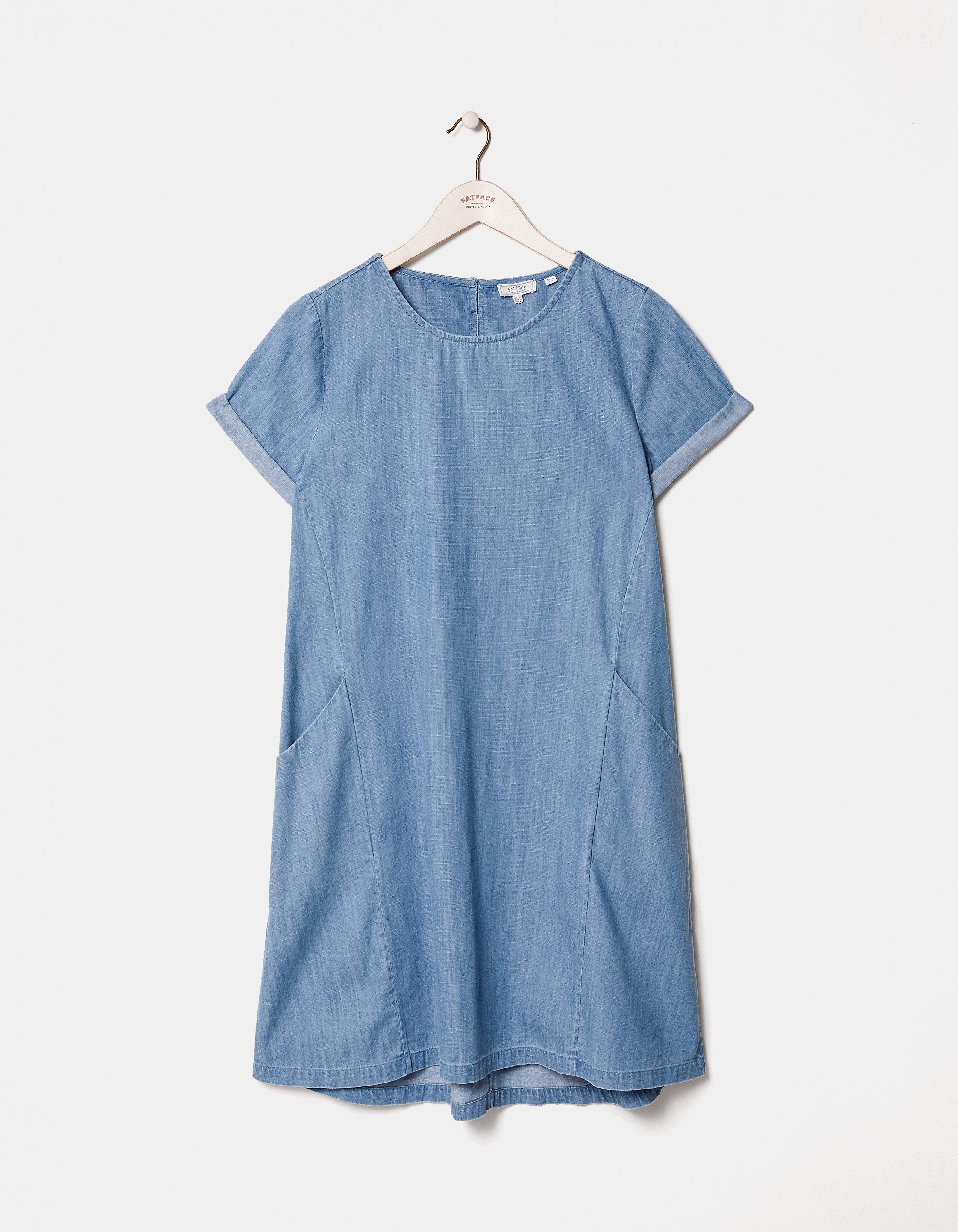 Fat face sale simone denim dress