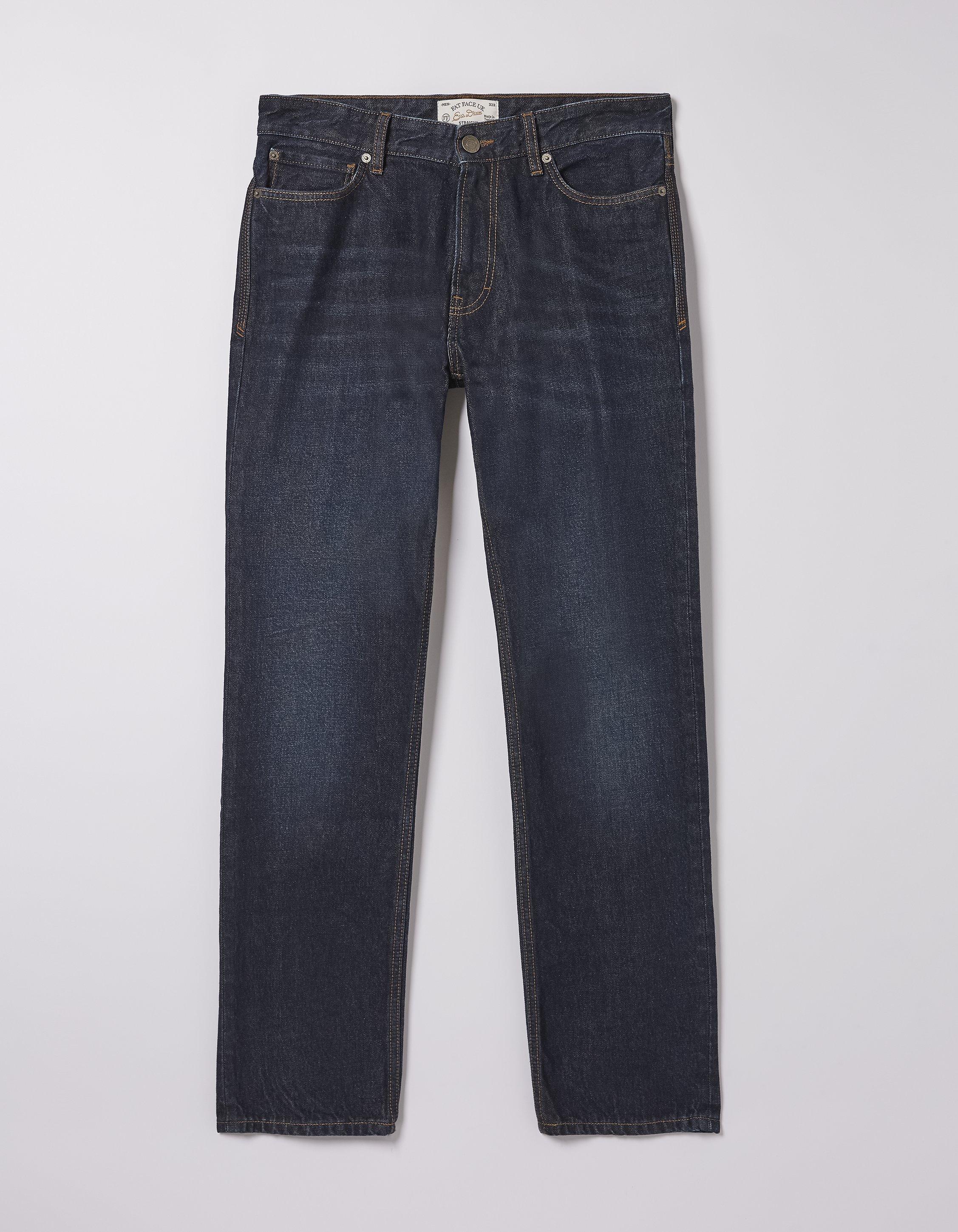 Straight Dark Vintage Jeans, Jeans | FatFace.com