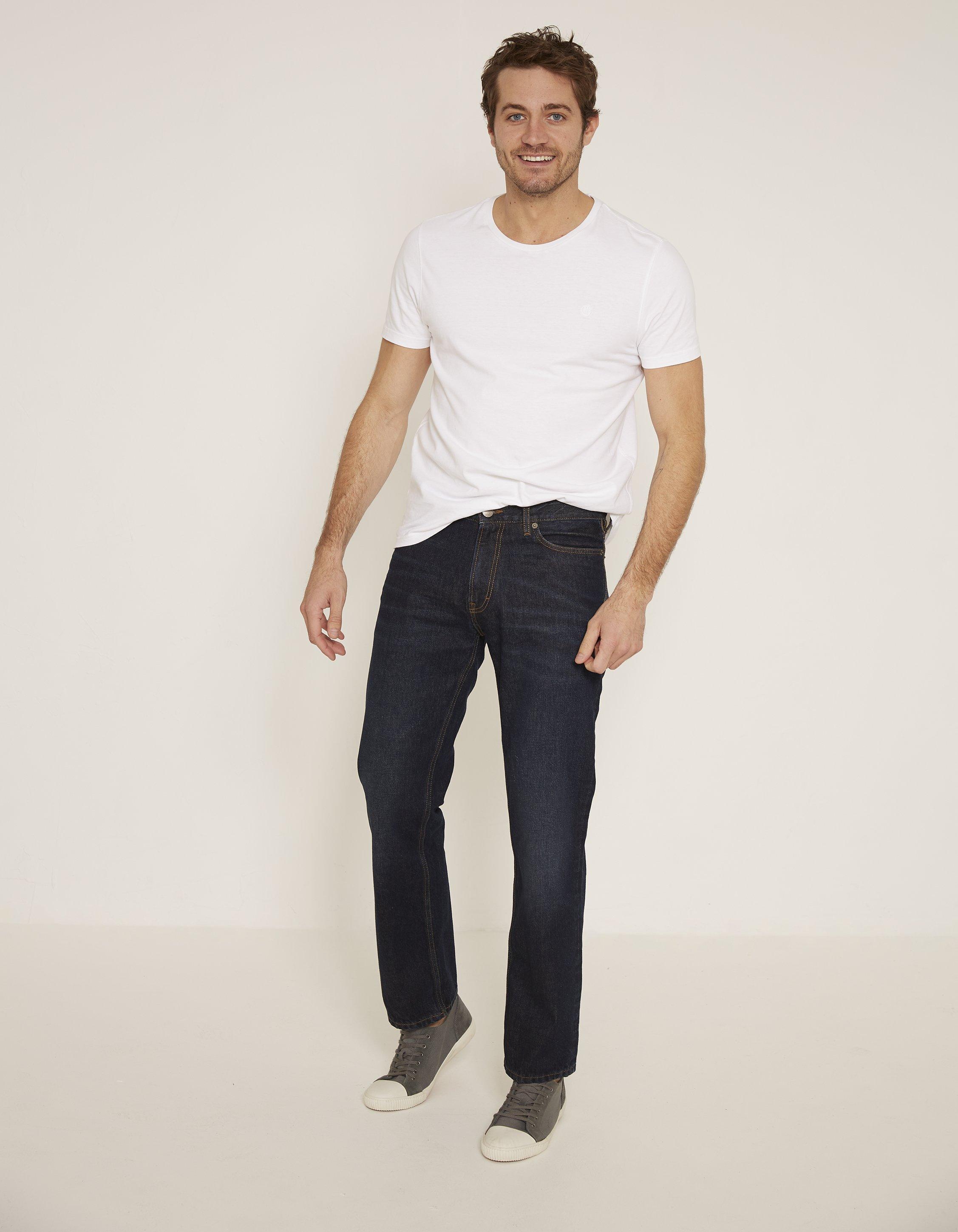 Washed denim jeans clearance mens