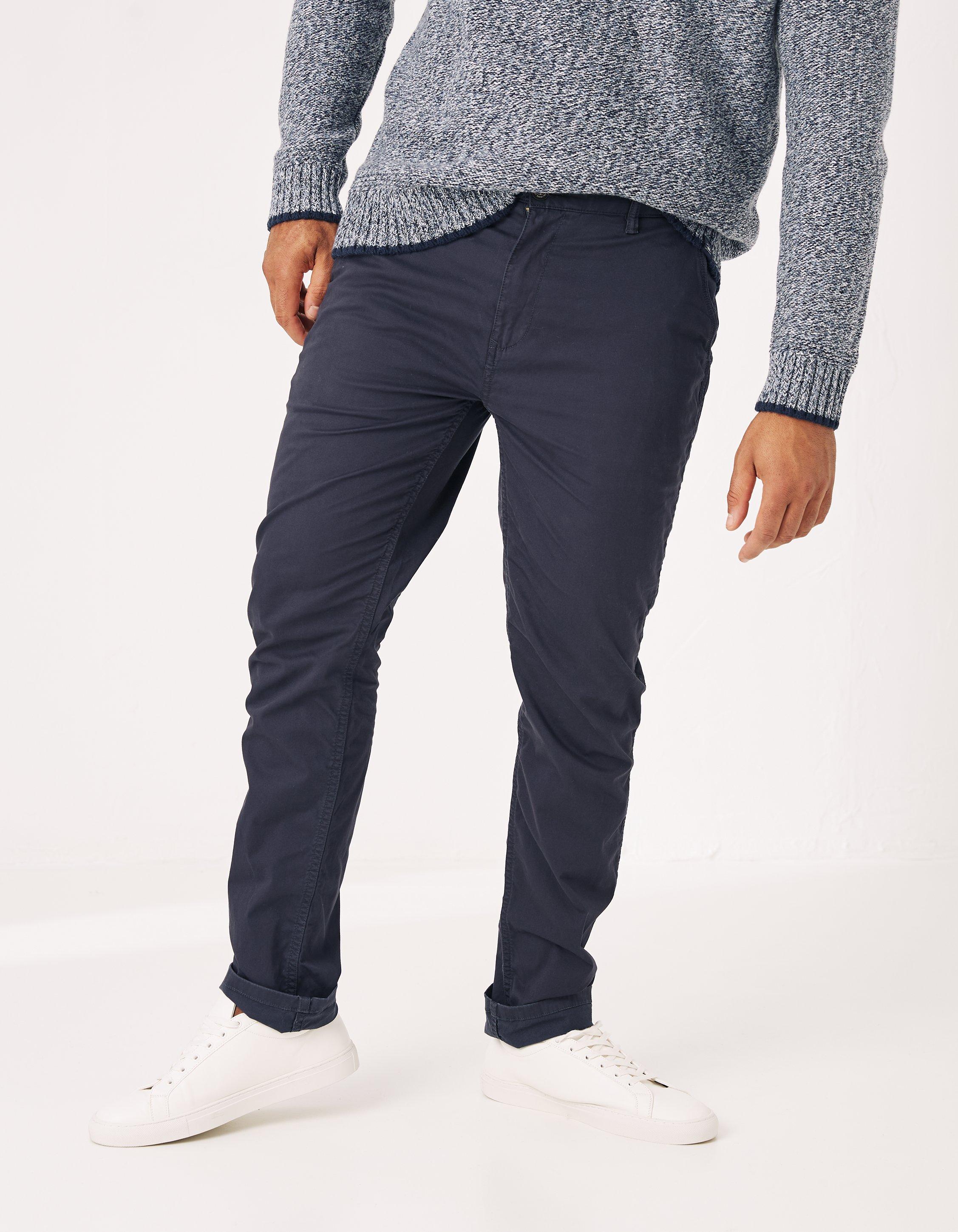 Patterned chinos best sale