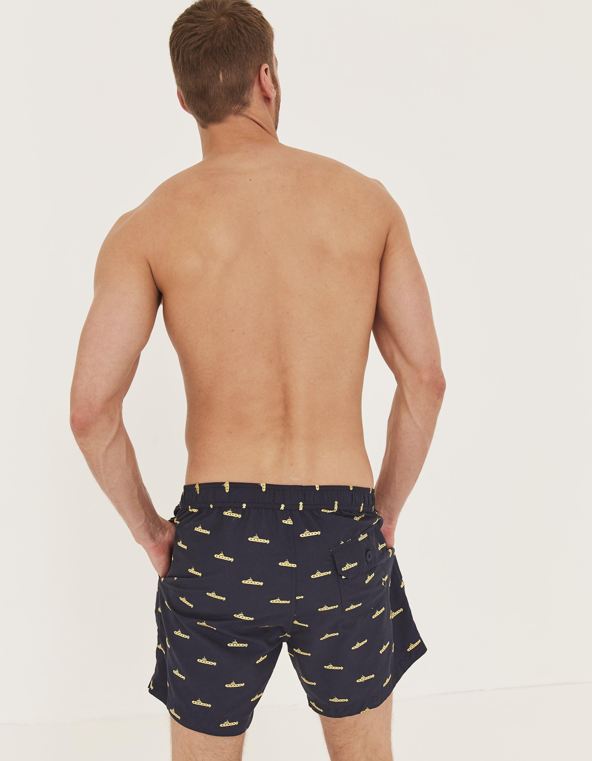 Soft-Washed Printed Boxer Shorts for Men