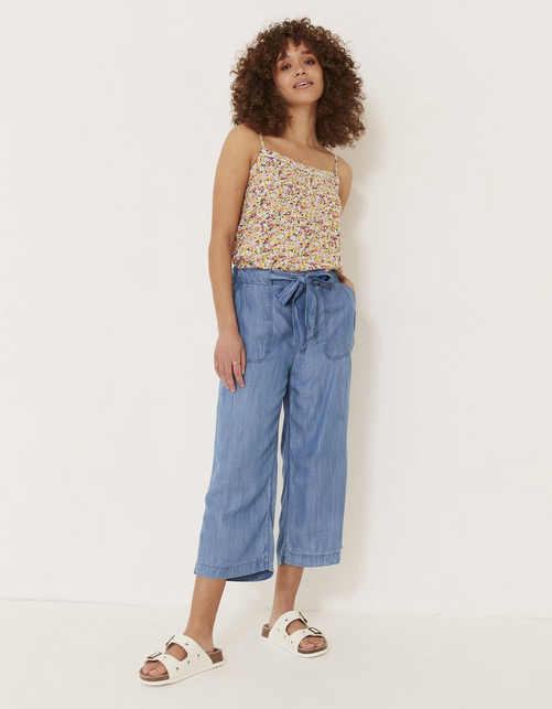 Exmouth Chambray Crops