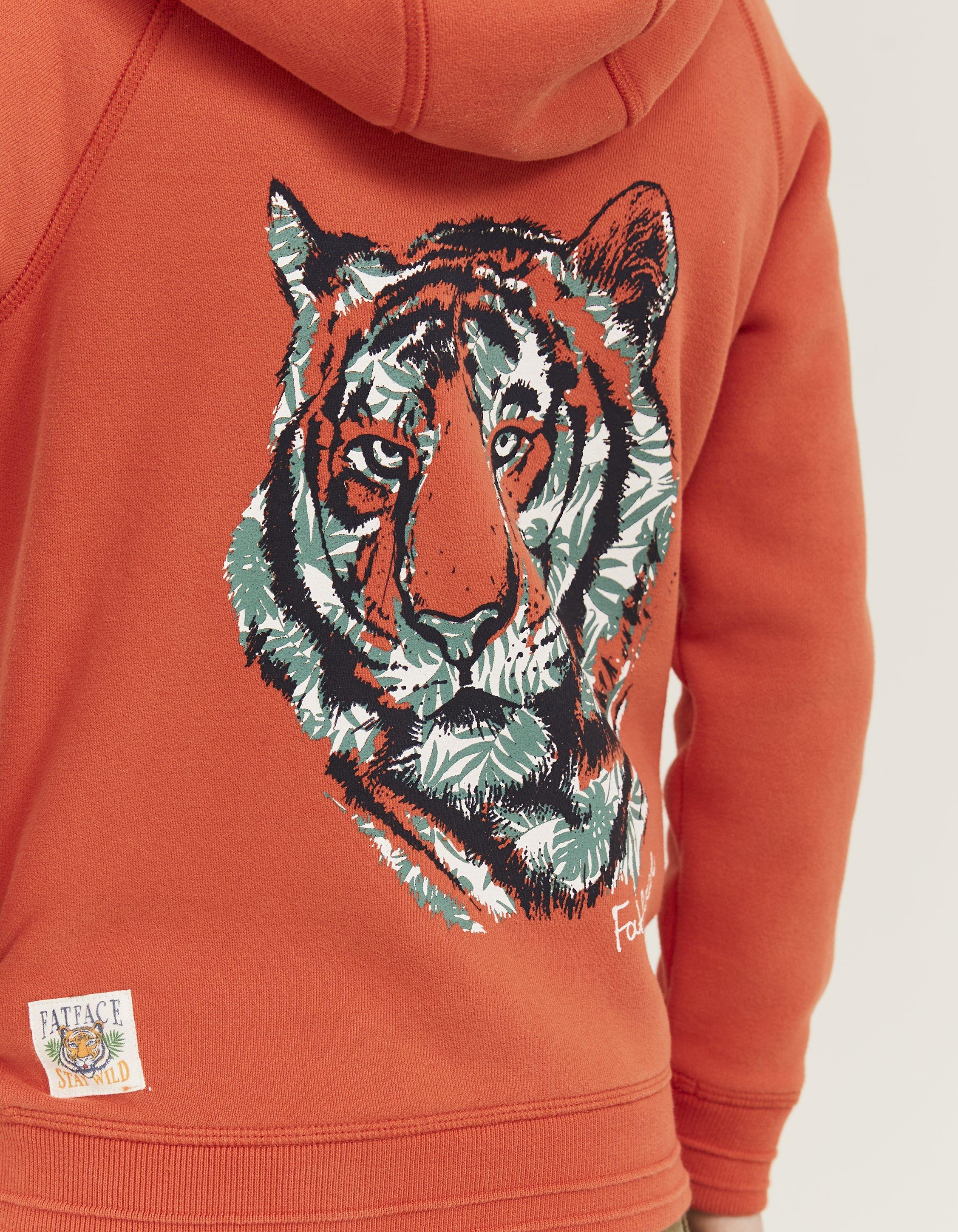 Kids best sale tiger hoodie