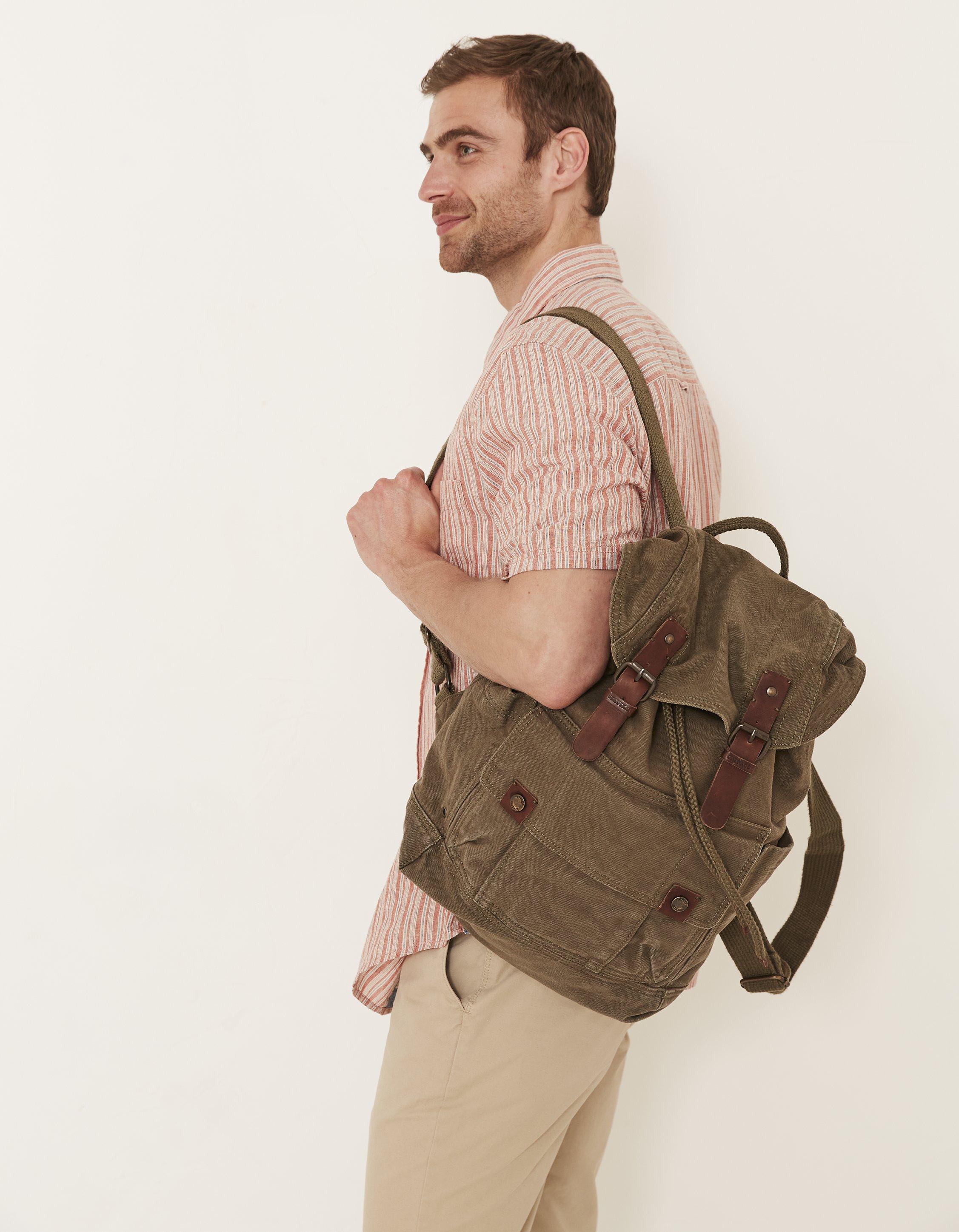 Daddy backpack - Canvas khaki