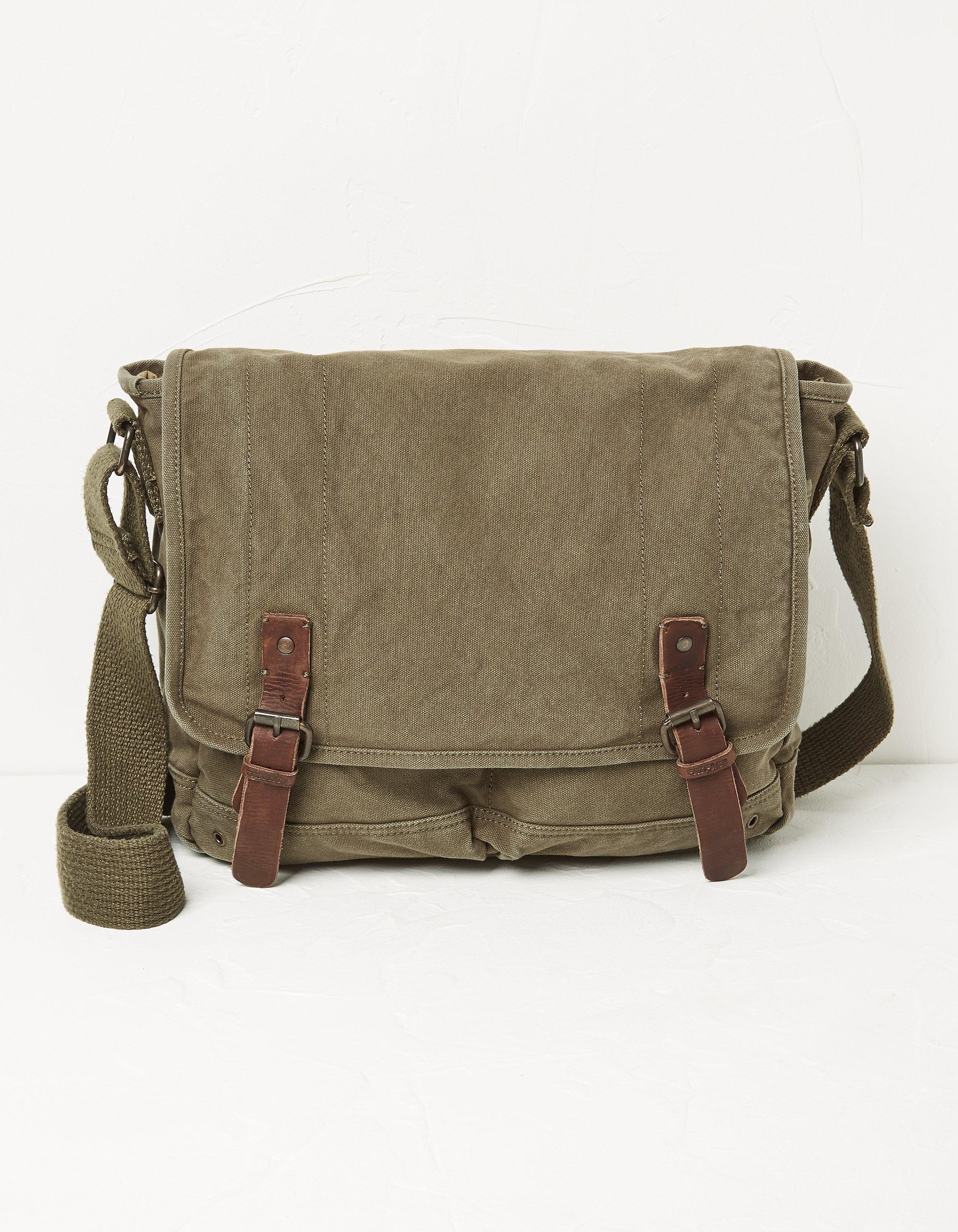 Canvas hotsell messenger purse