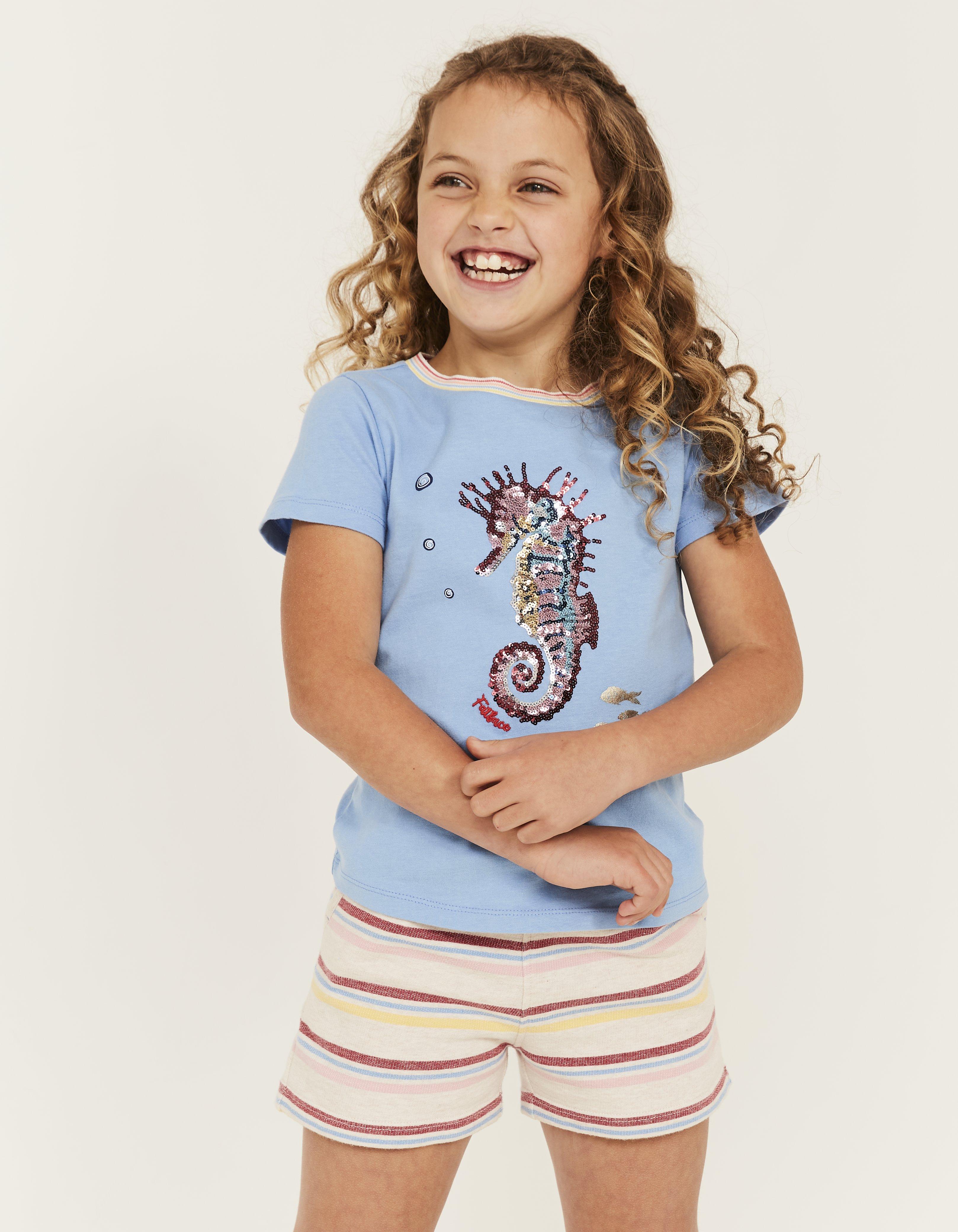 Girls' Graphic T-shirts & Tops