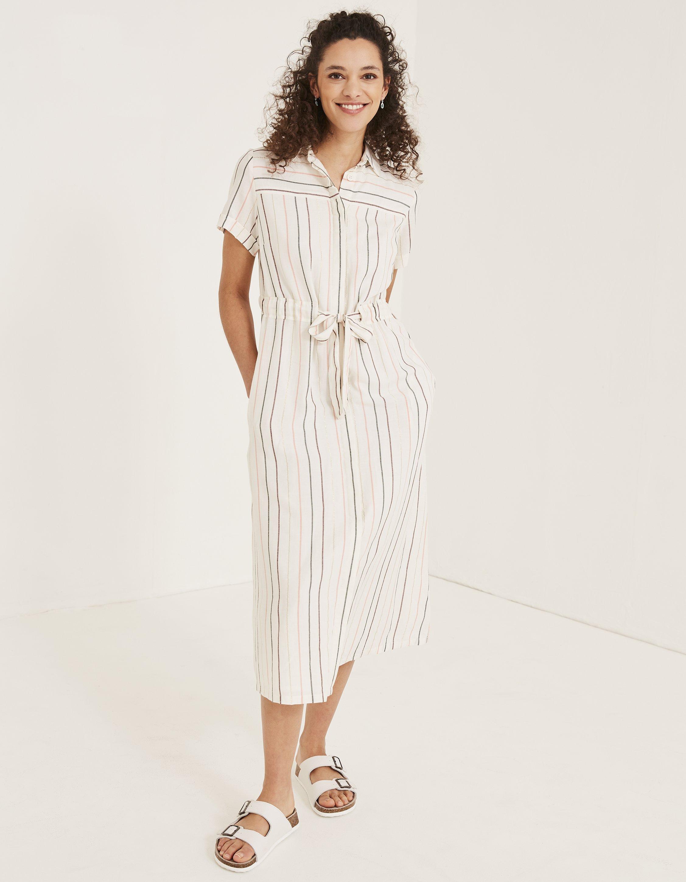 Fat face karen hot sale stripe dress