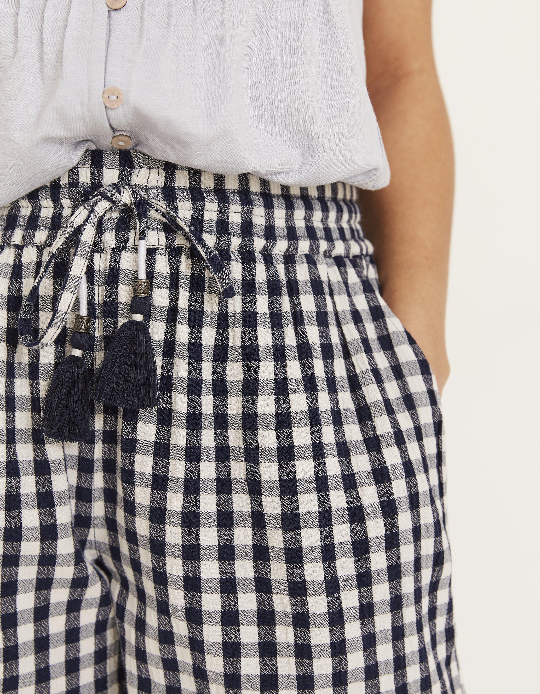 fatface gingham skirt