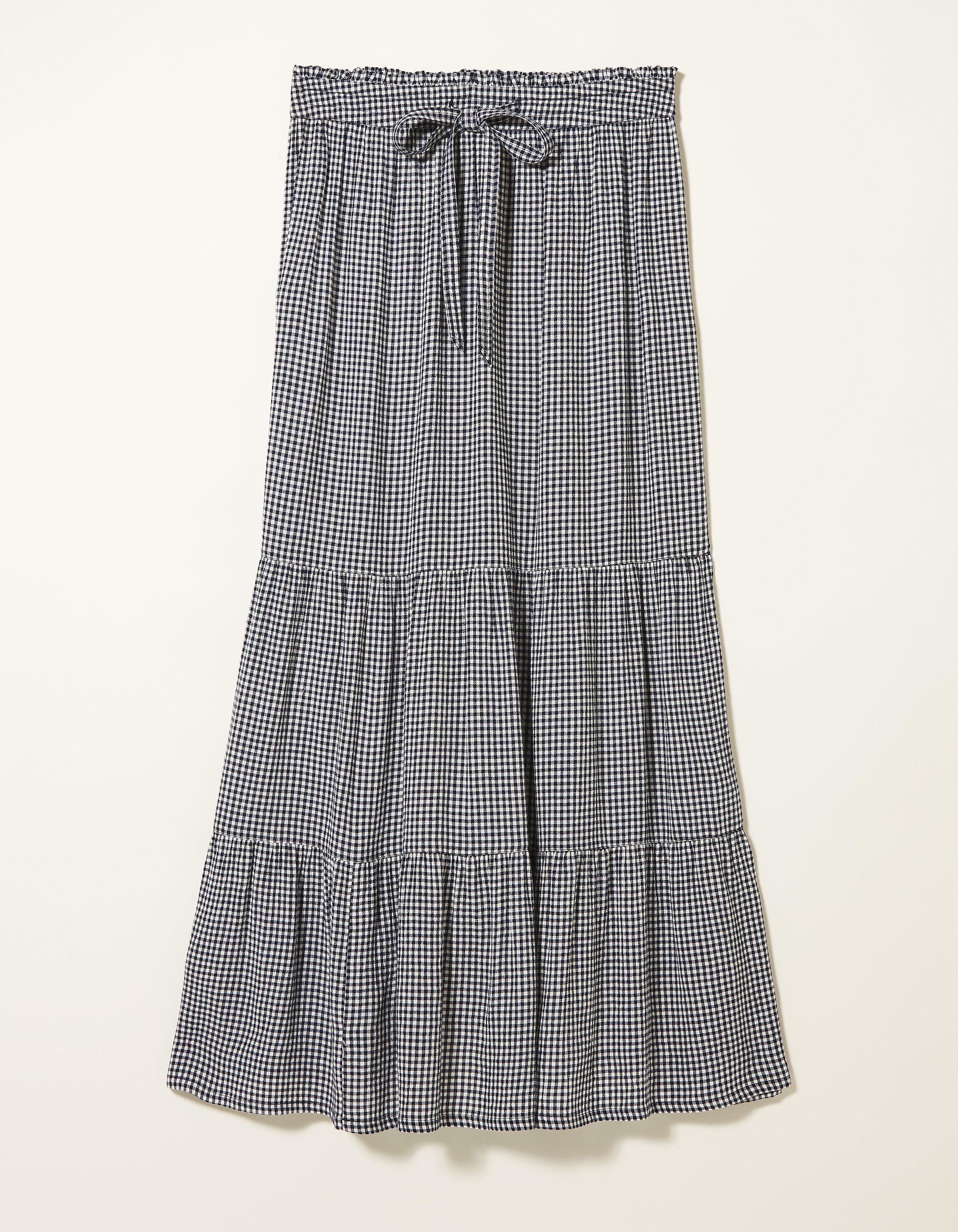 fatface gingham skirt