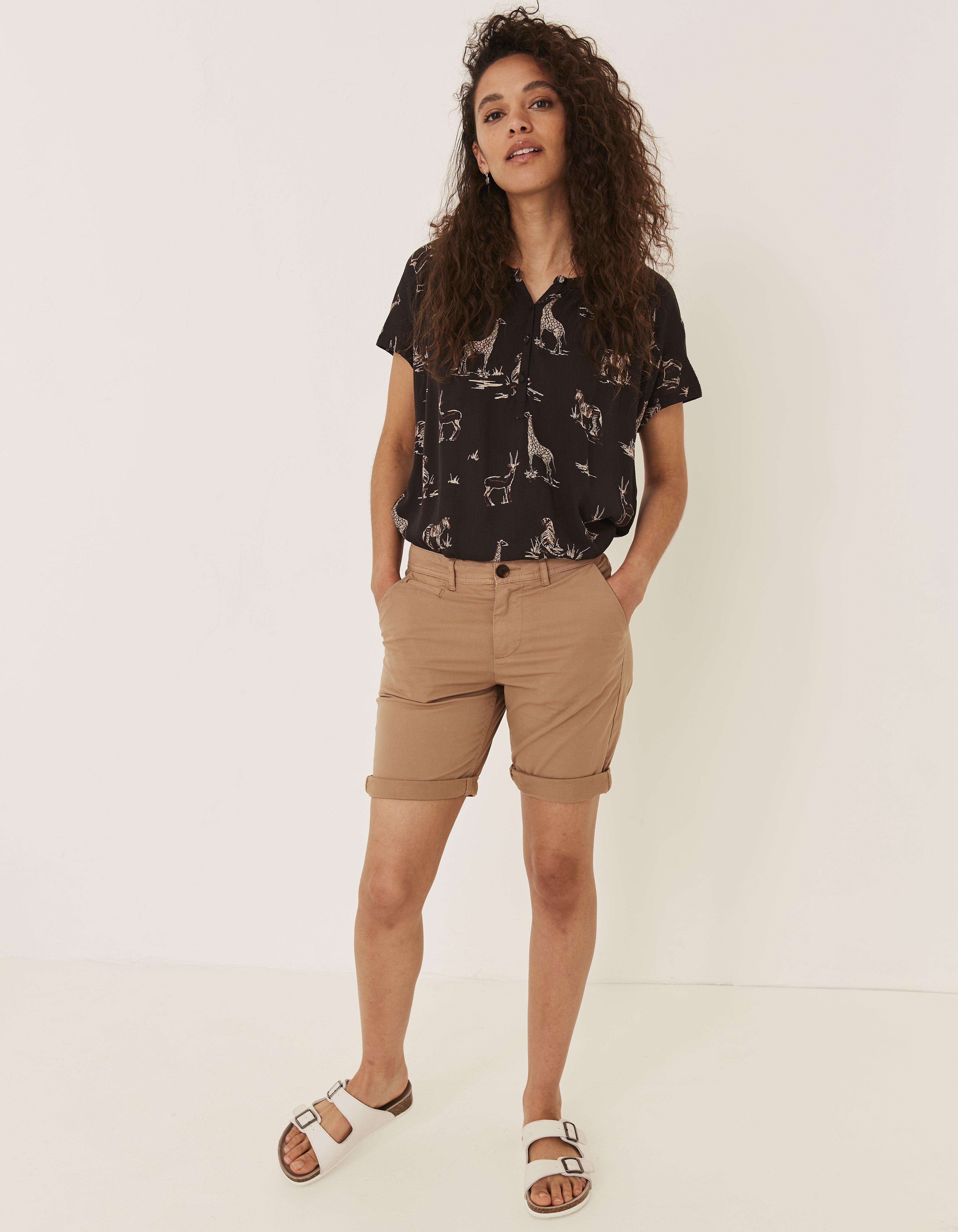 Short best sale chino femme