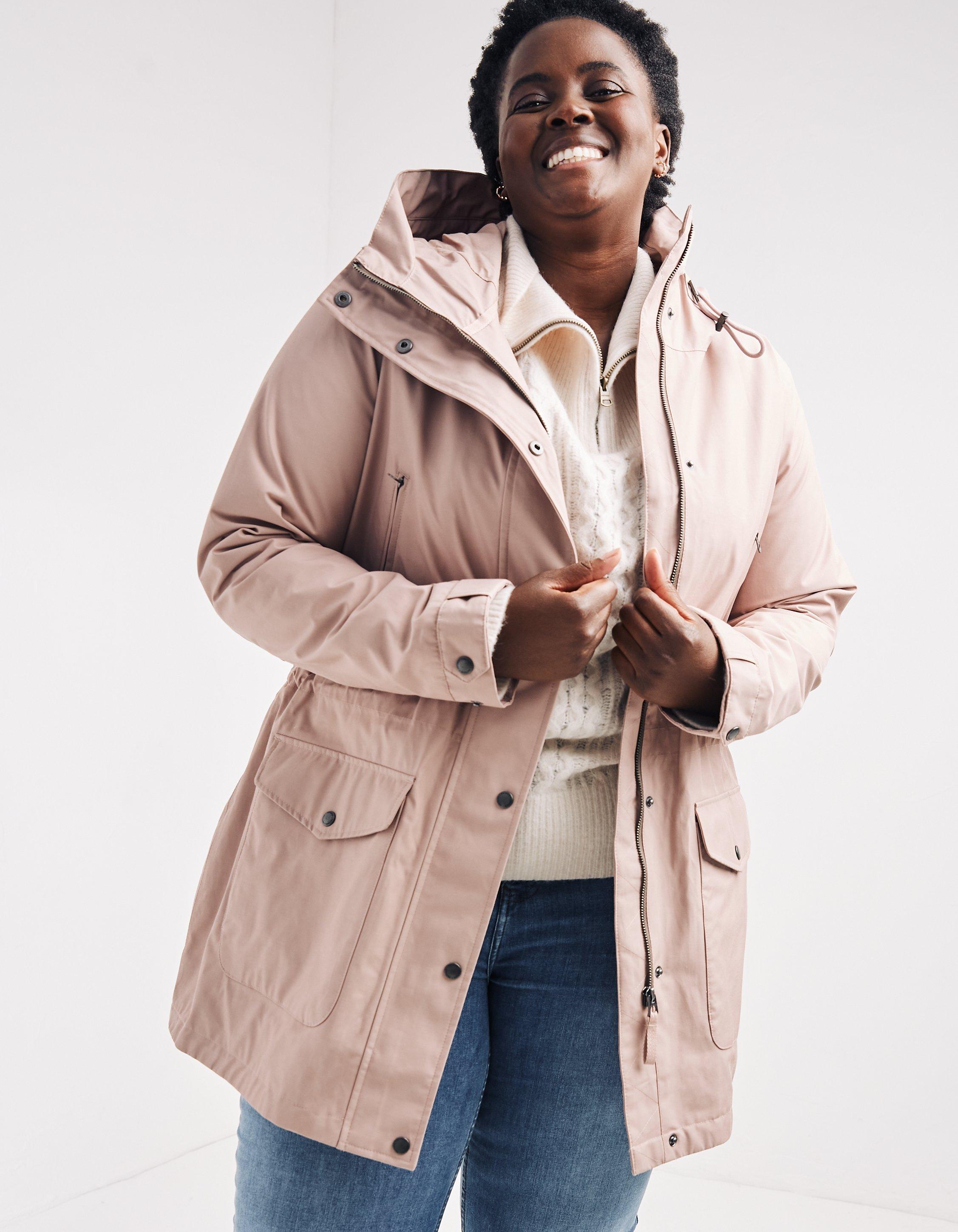 Pale 2025 pink parka