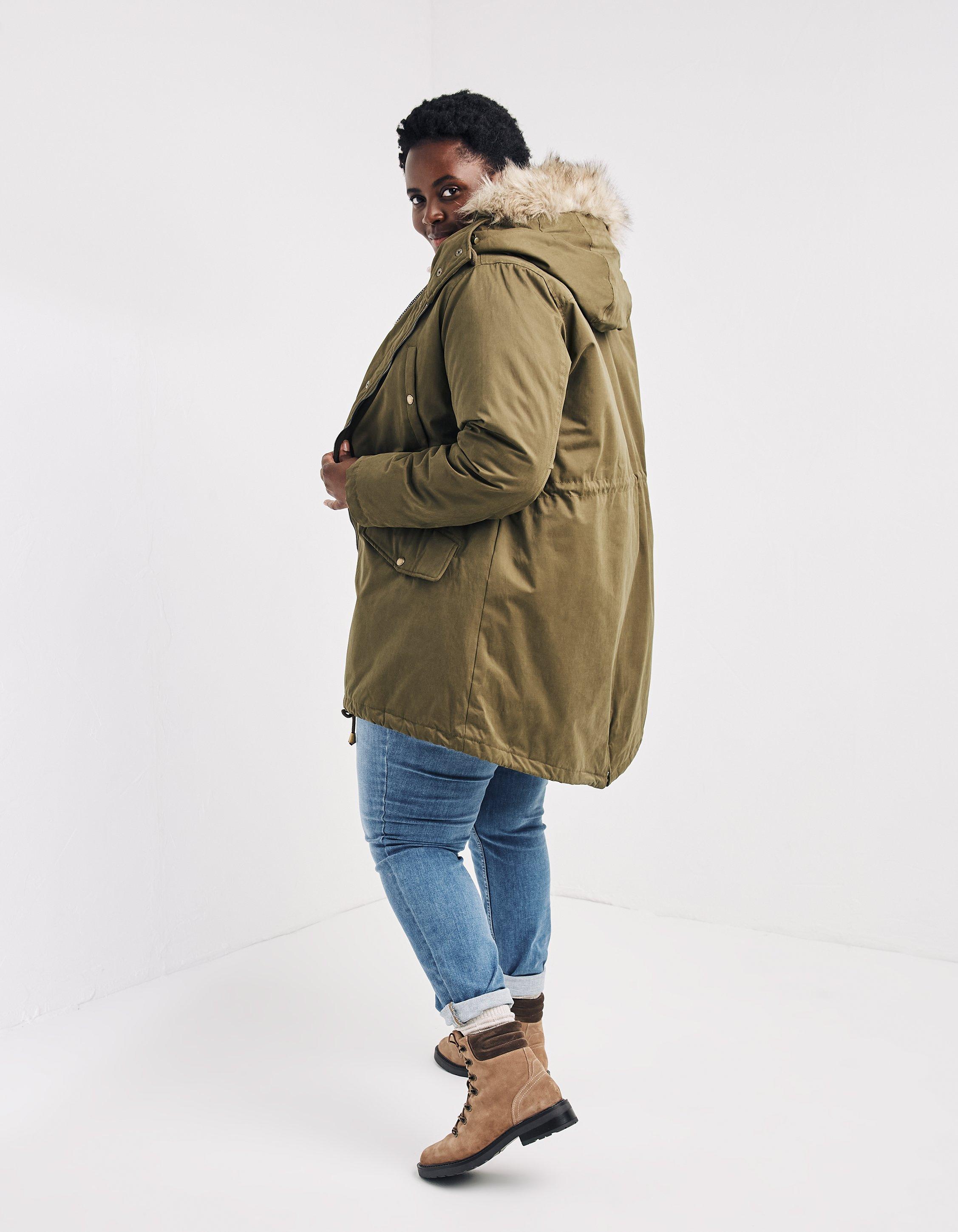 Fat face parka store womens