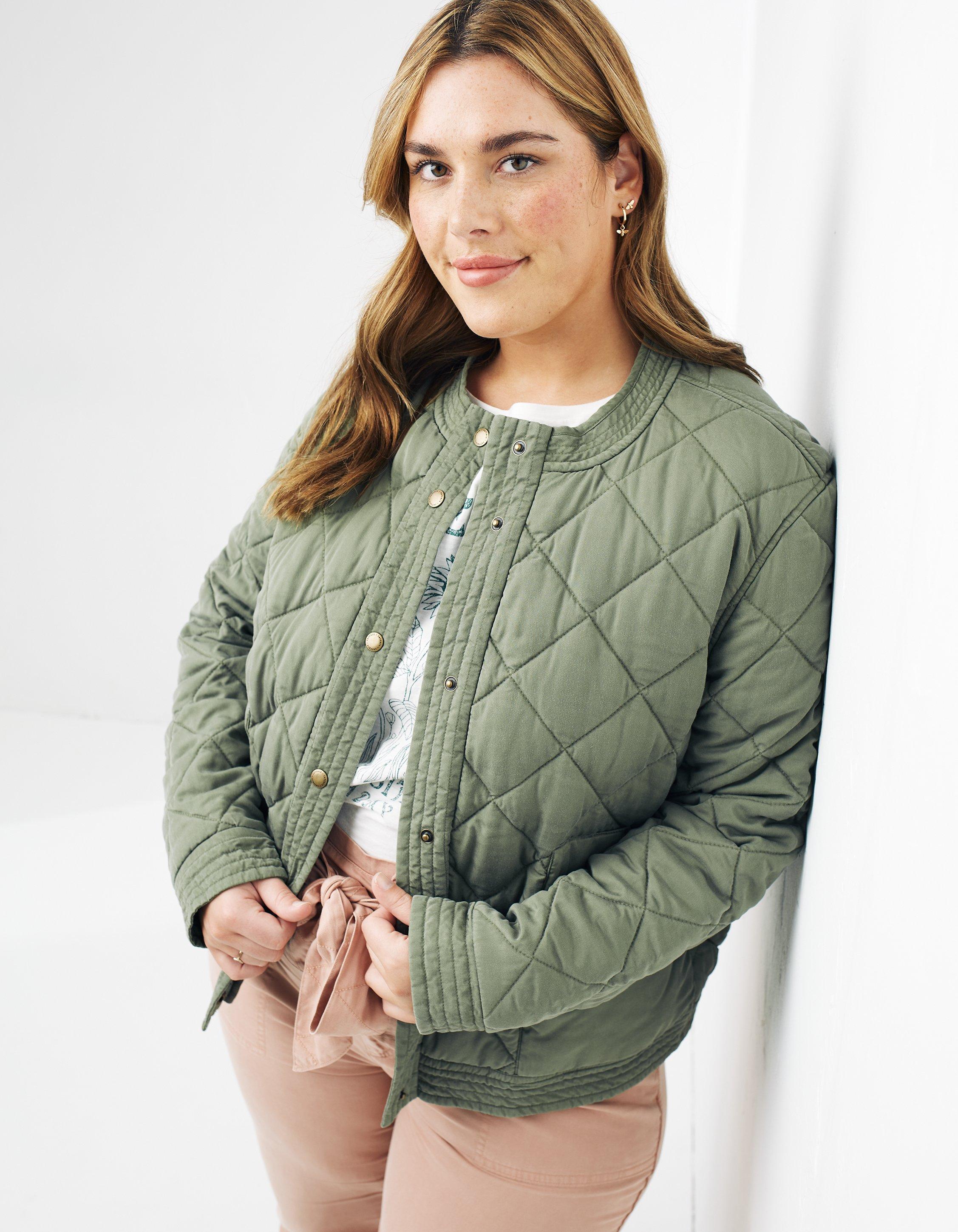 Fat face store quilted jacket