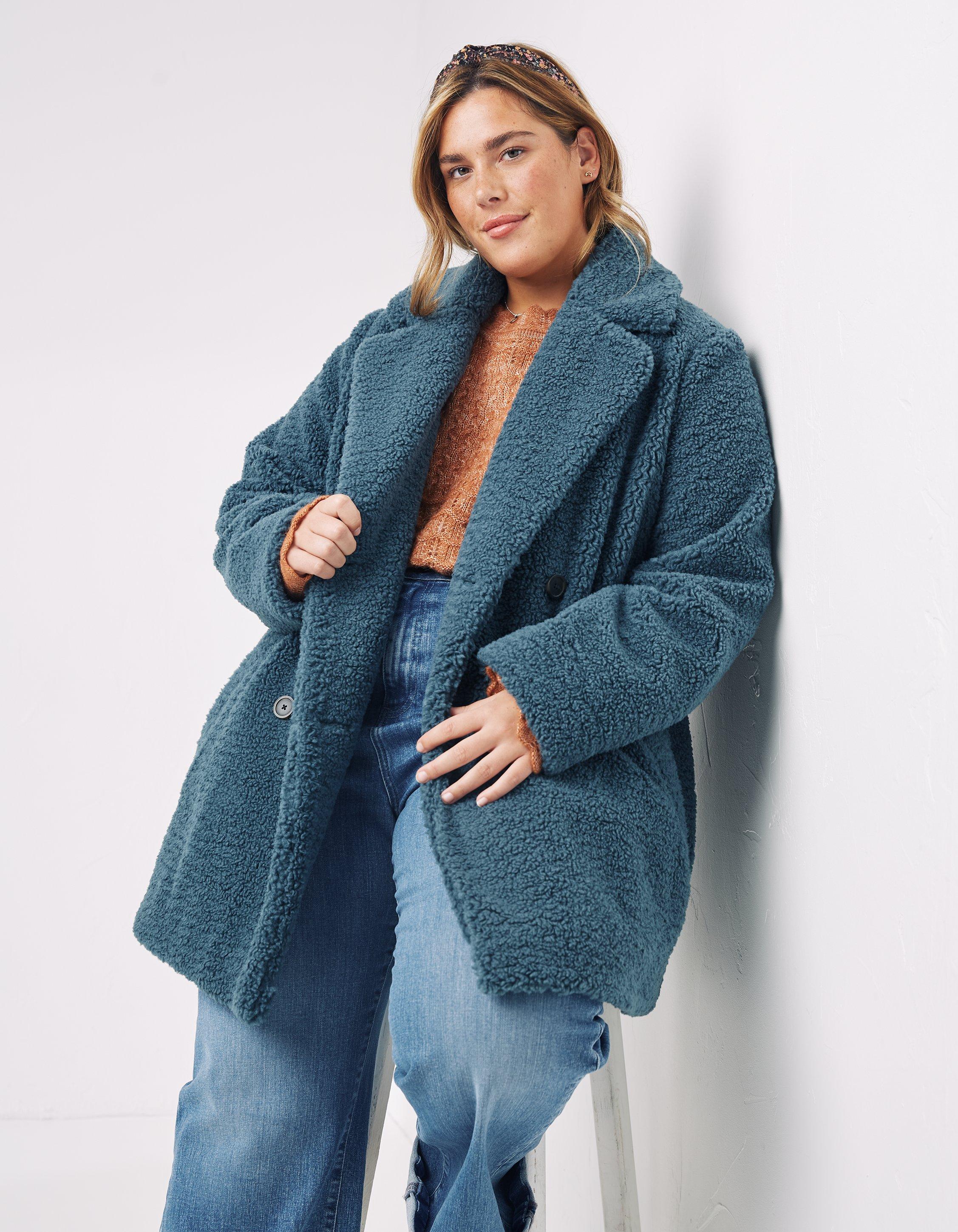 Teddy shop coat blue