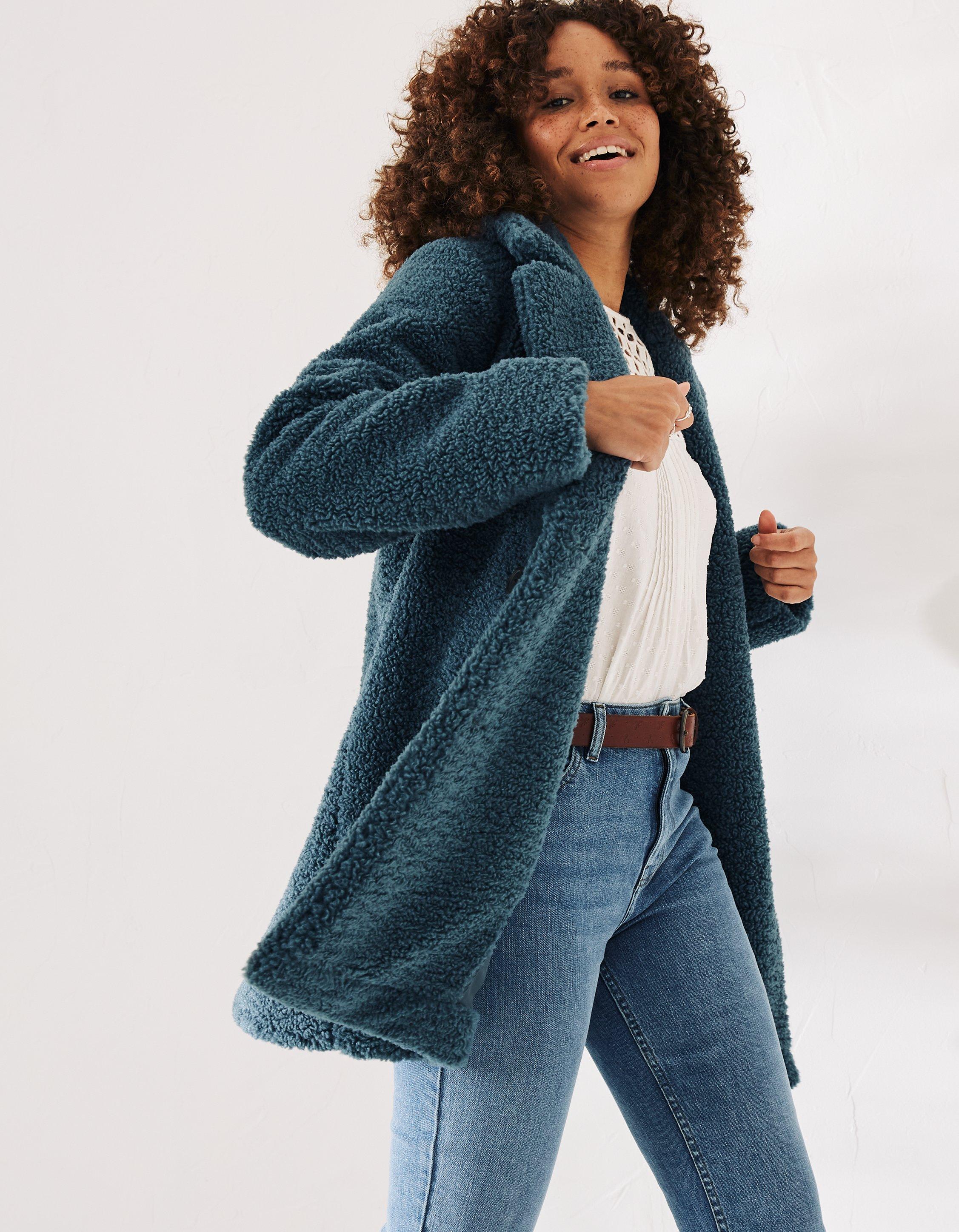 Carmella cozy shop reversible coat