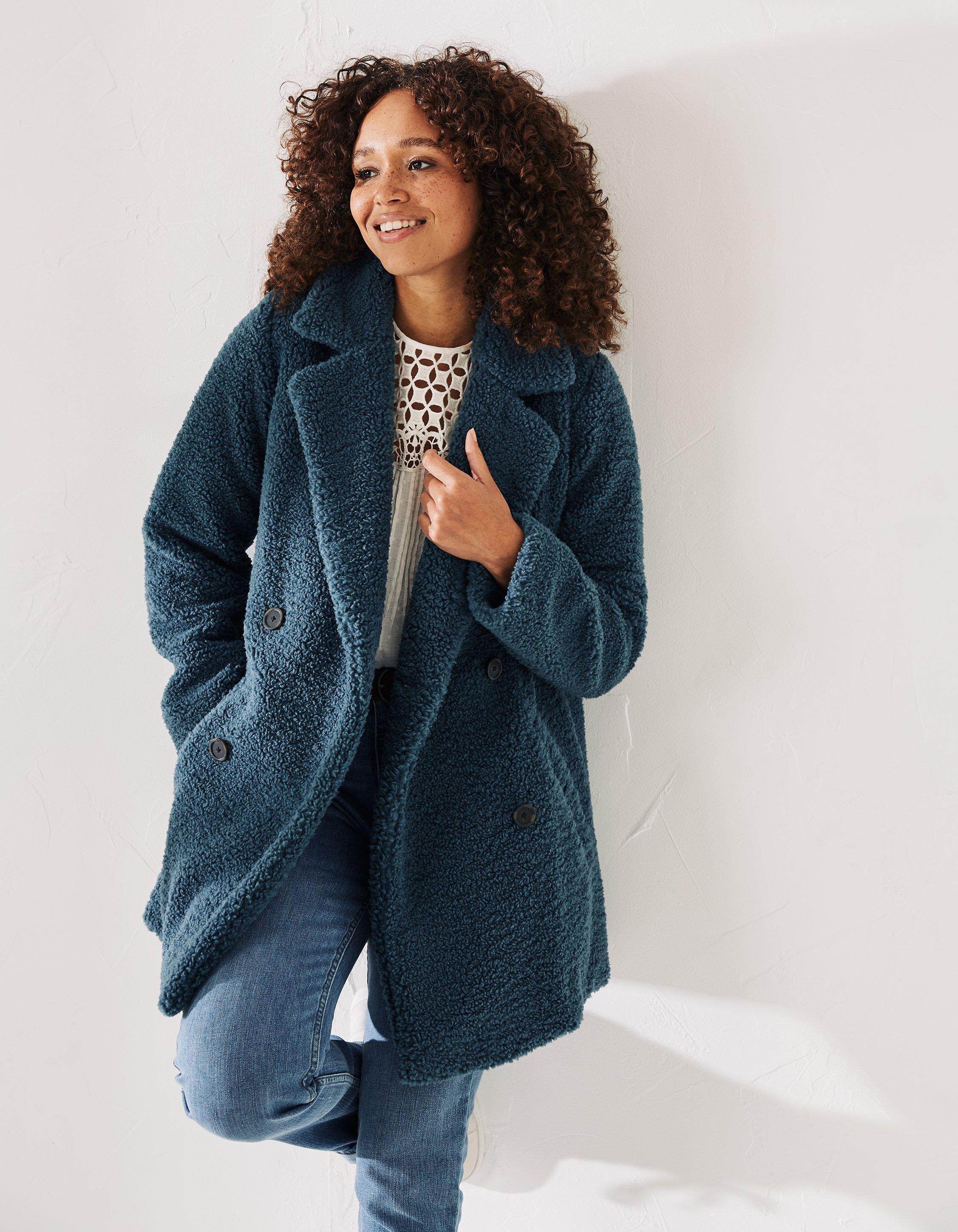 Talia Teddy Coat, Coats & Jackets