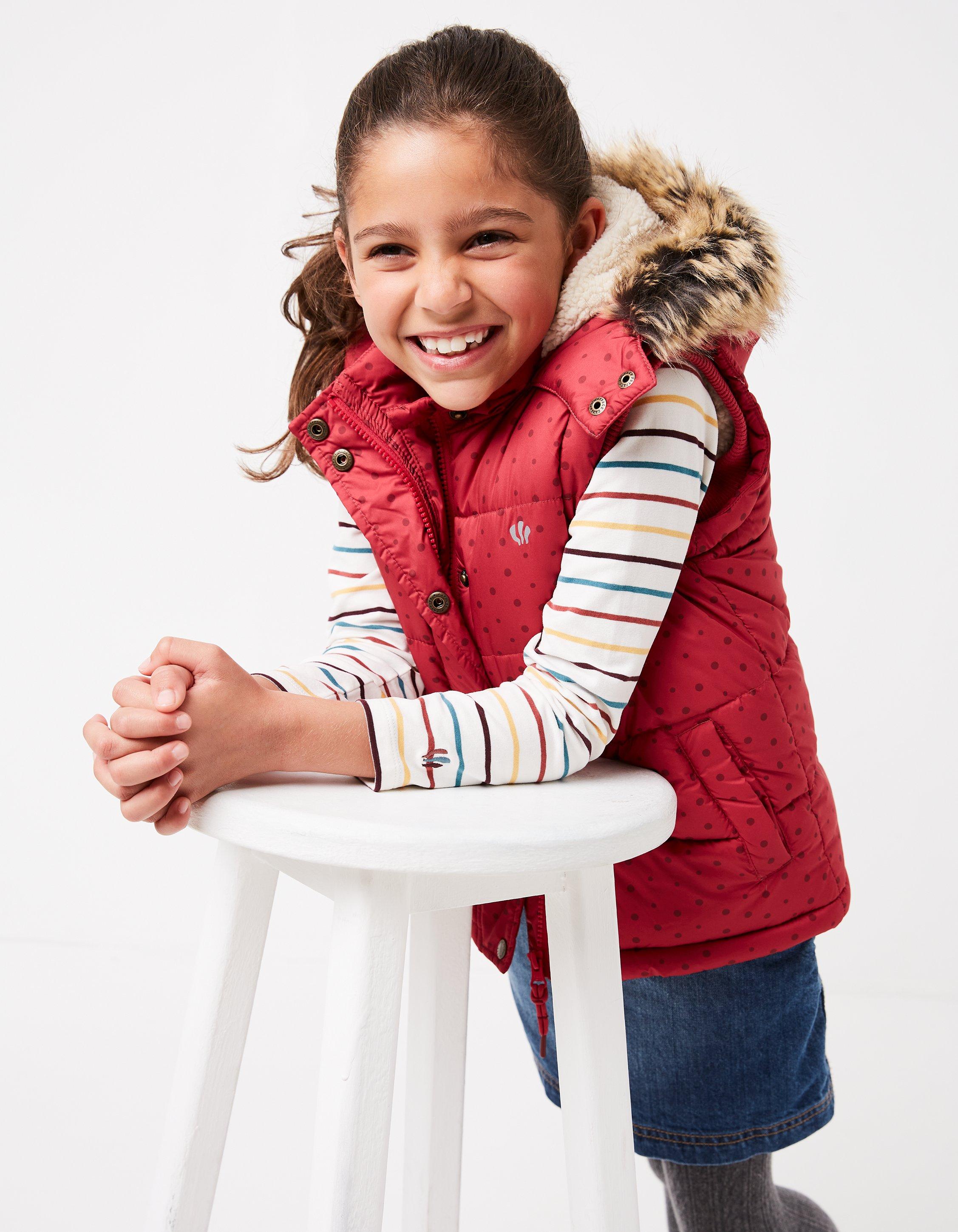 Girls gilets on sale