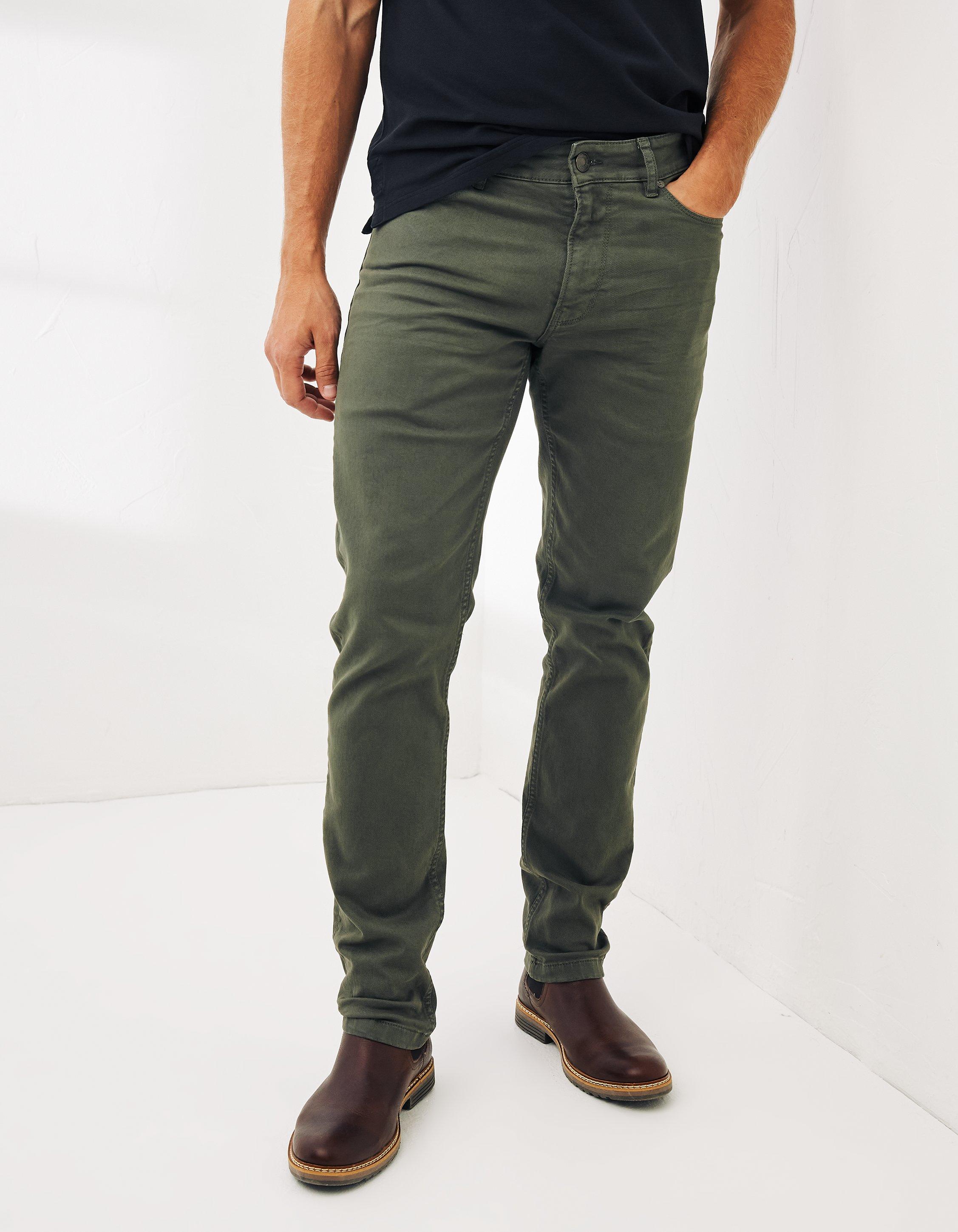 Slim Five-Pocket Pants for Men