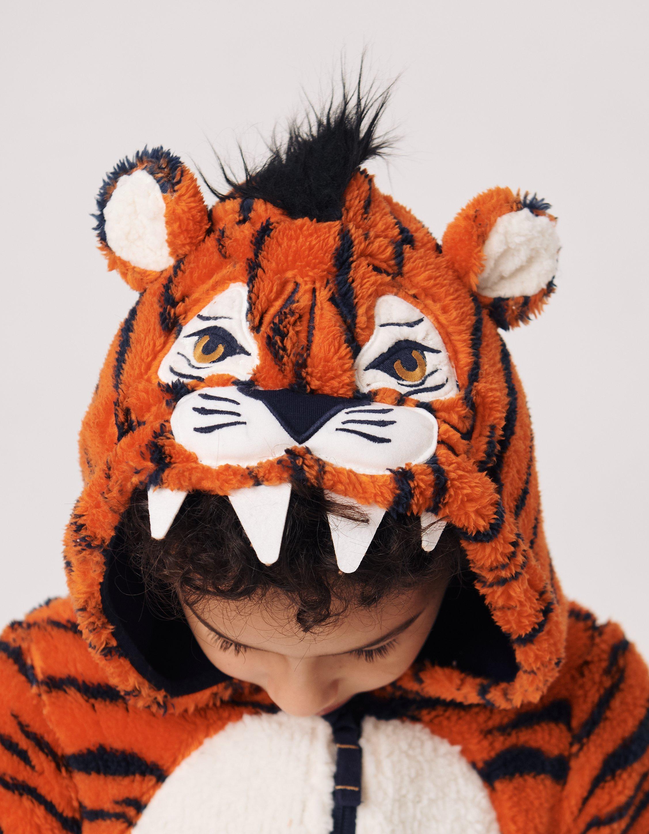 Tucker Tiger Onesie Nightwear Loungewear FatFace