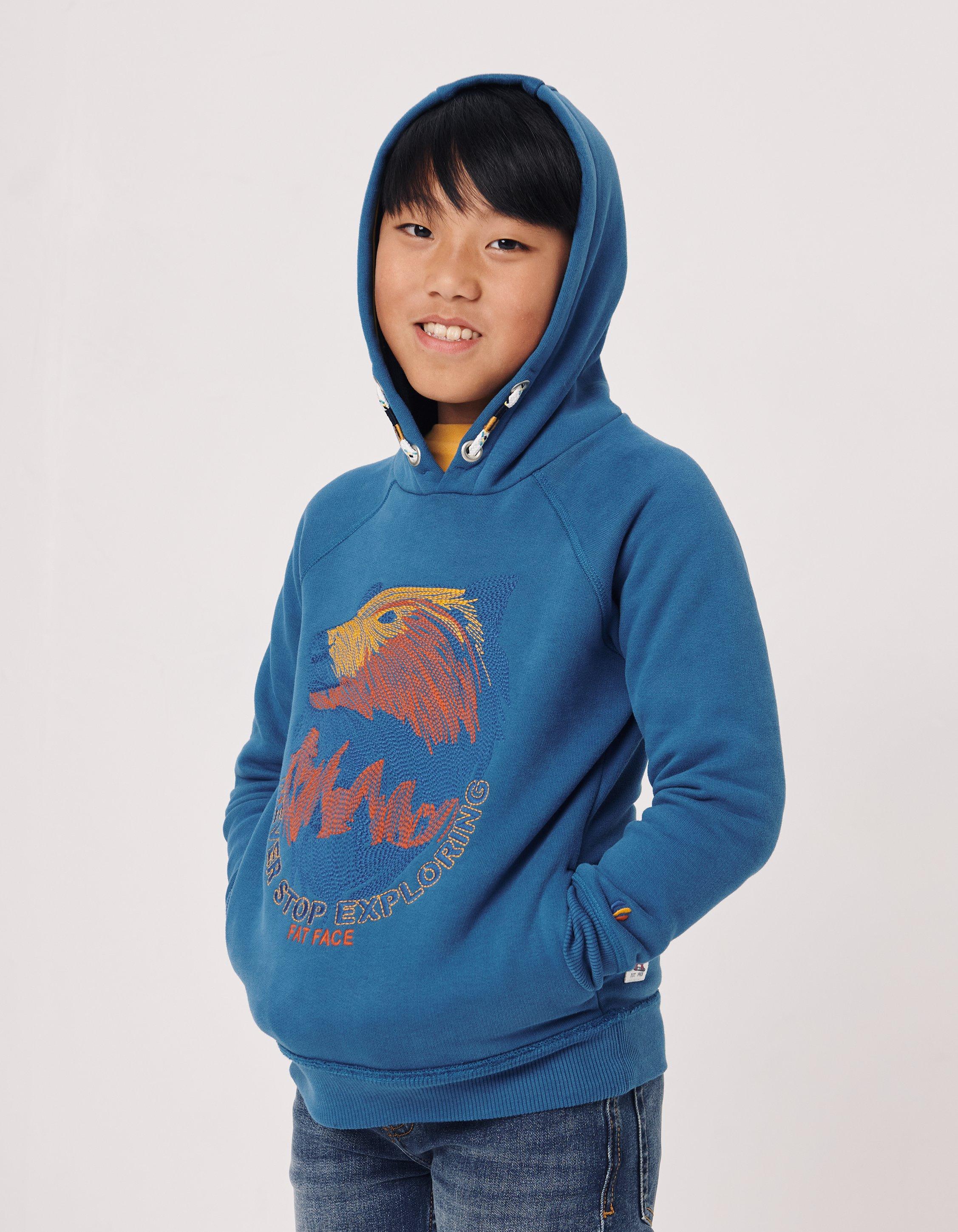 Fat face boys hoodie hot sale