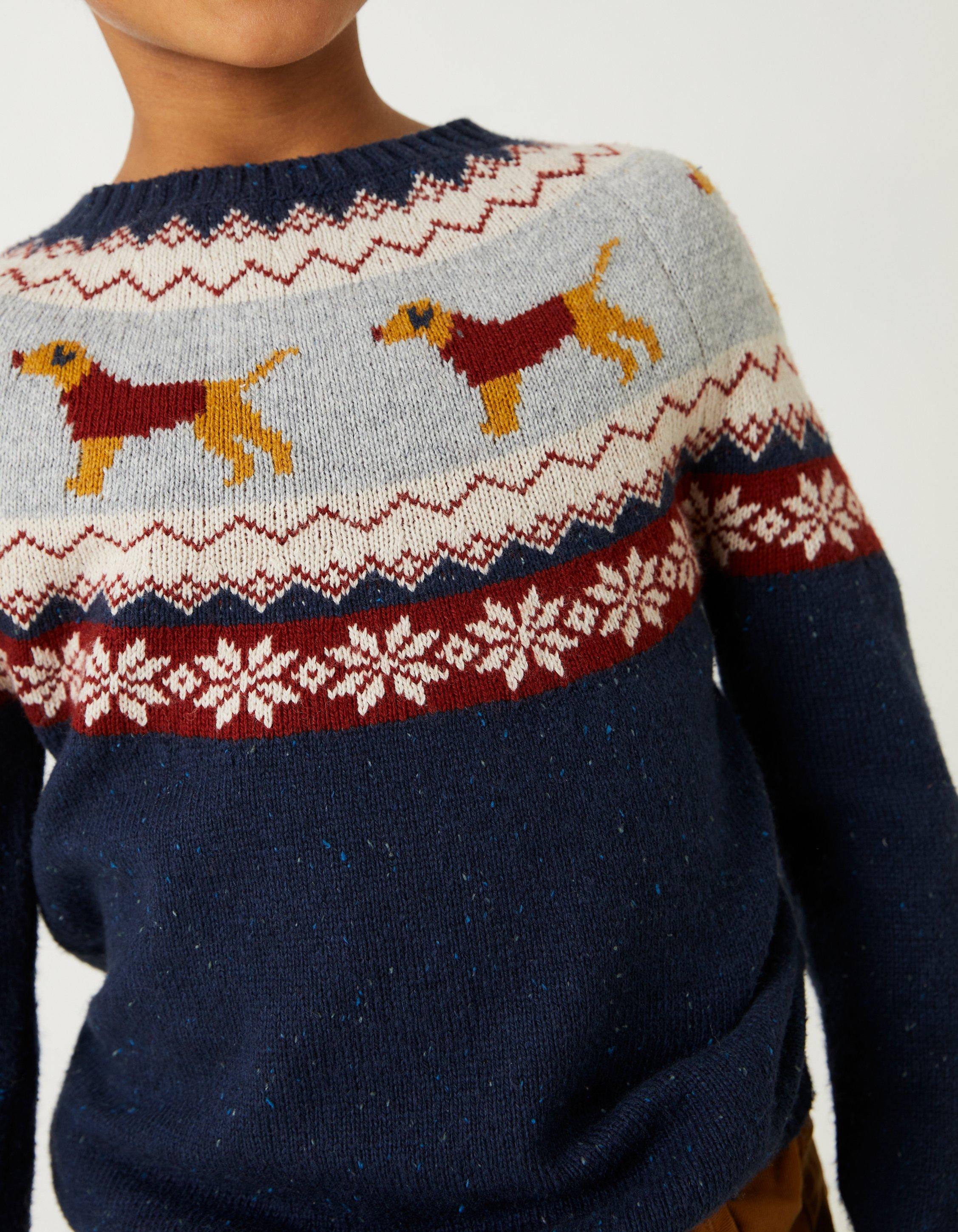 Boden top dog sweater