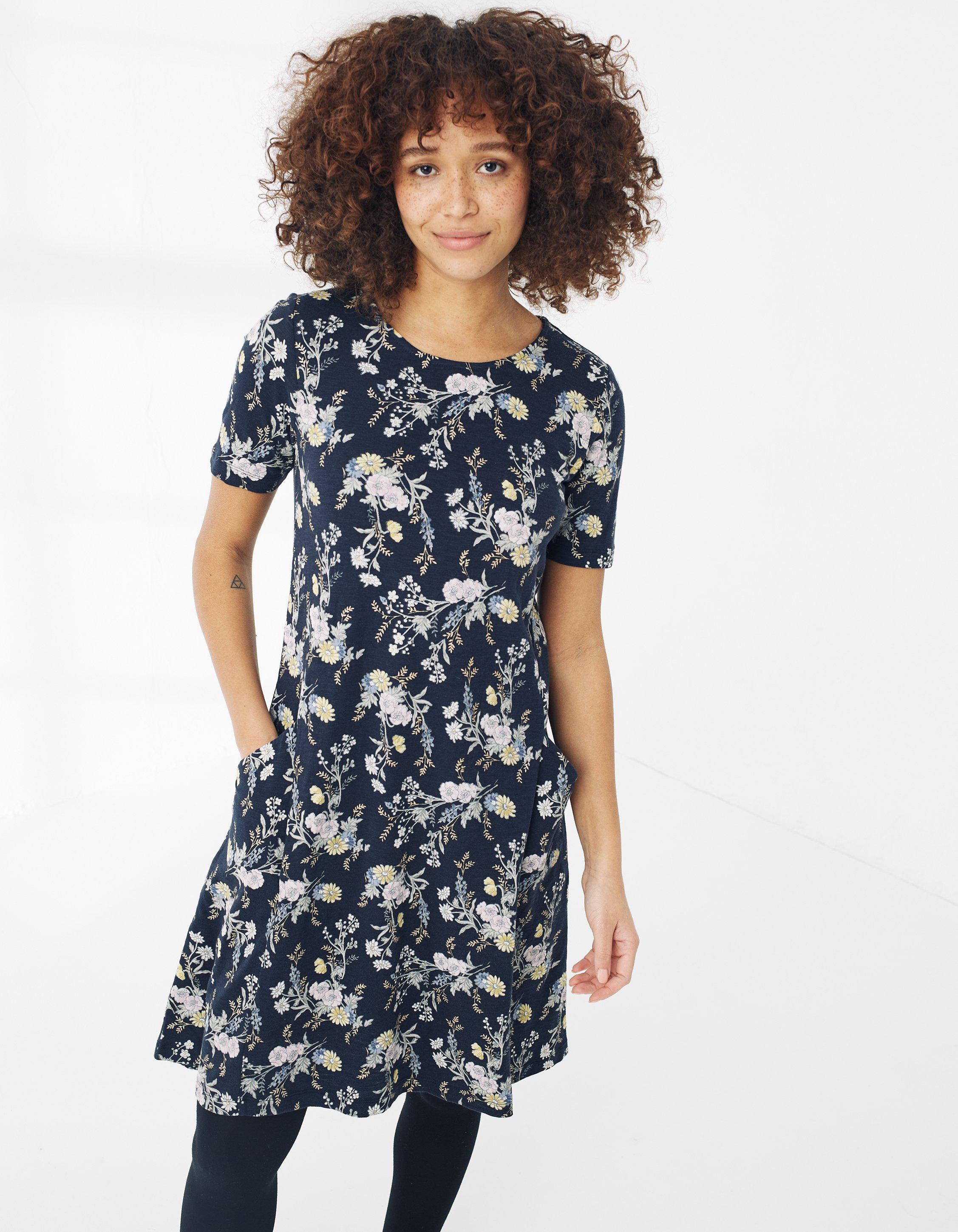 Fat face 2025 simone denim dress